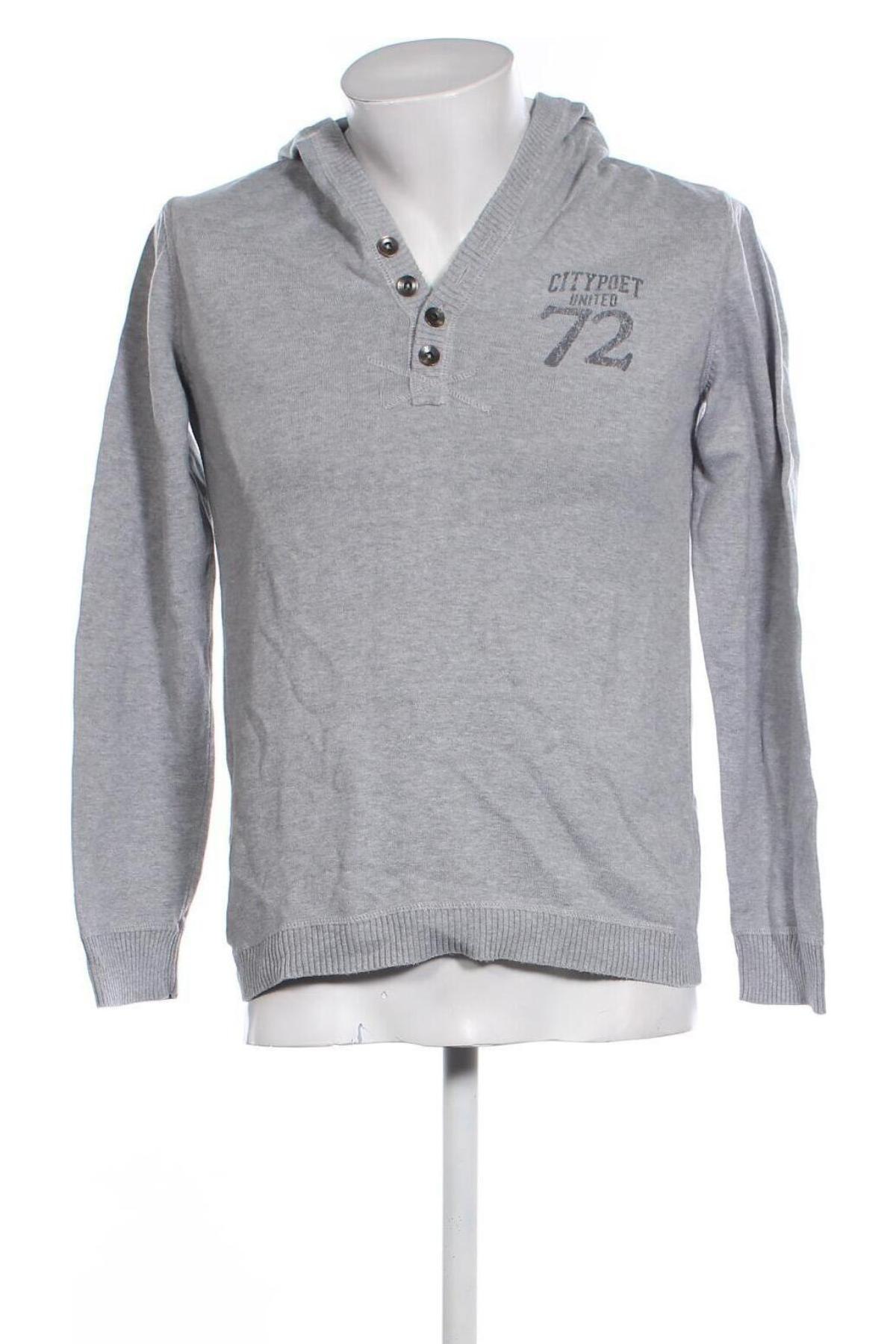 Herrenpullover Campus, Größe M, Farbe Grau, Preis € 12,99