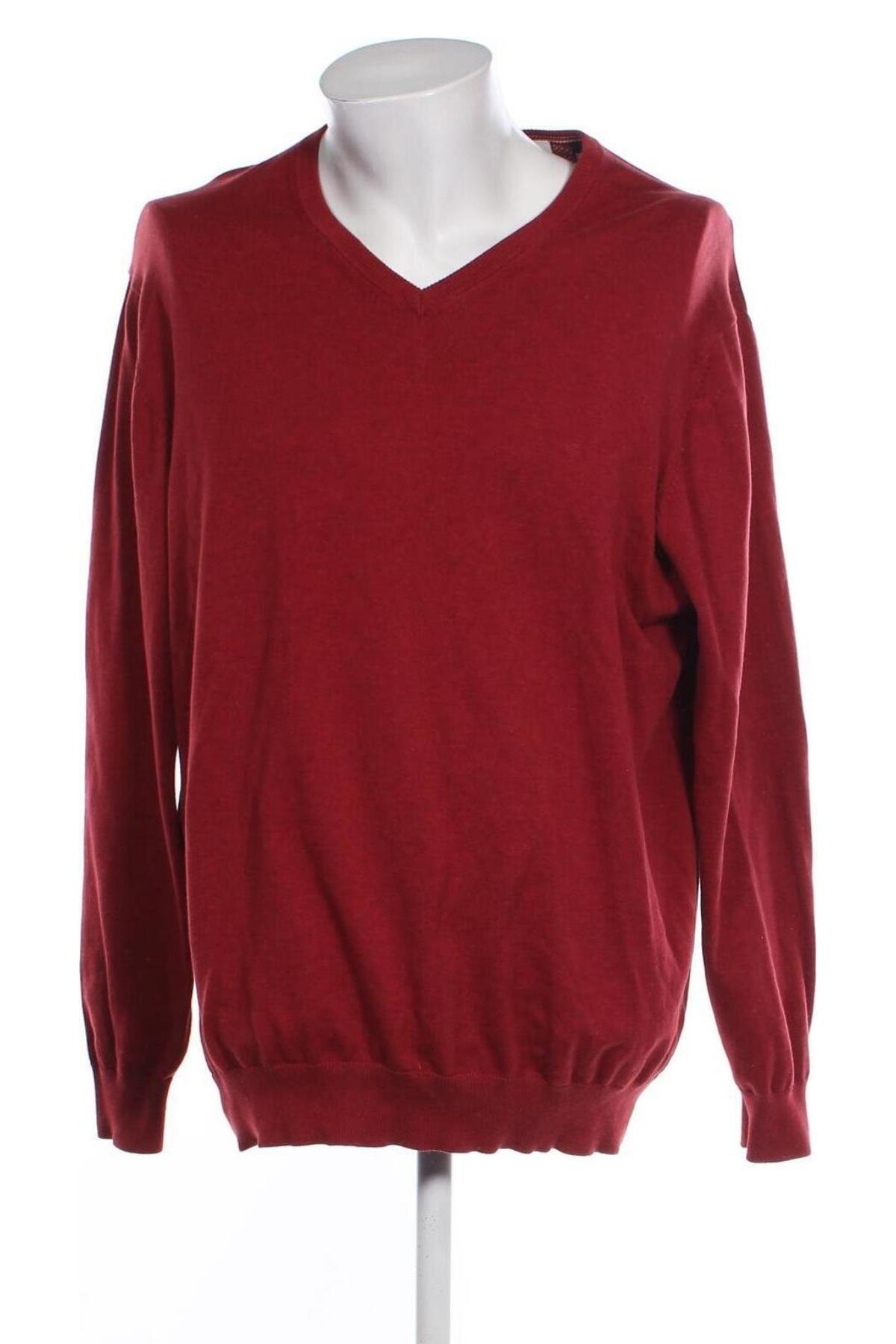 Herrenpullover Casa Moda, Größe XXL, Farbe Rot, Preis 31,68 €