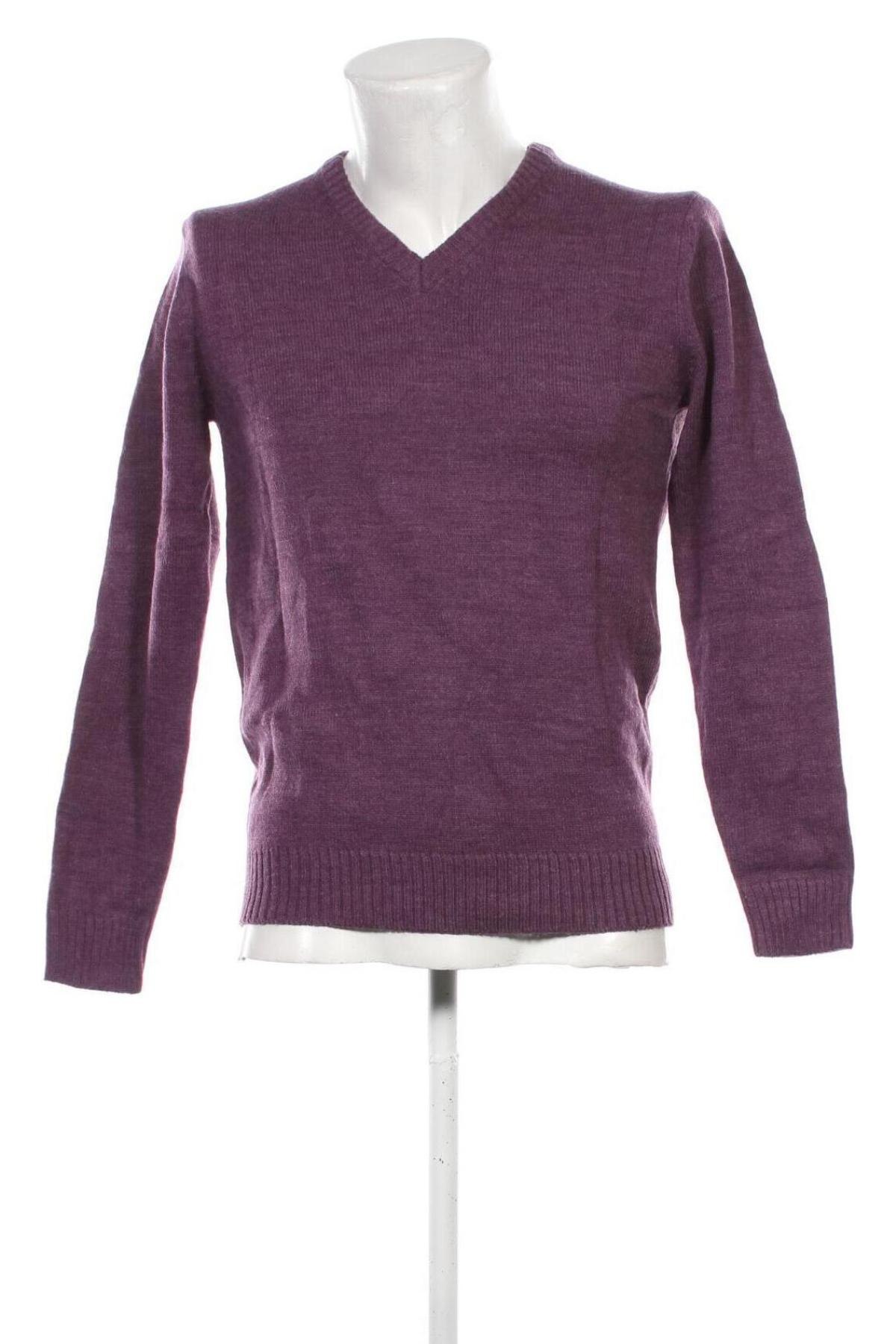 Herrenpullover Easy Wear, Größe M, Farbe Lila, Preis 22,49 €