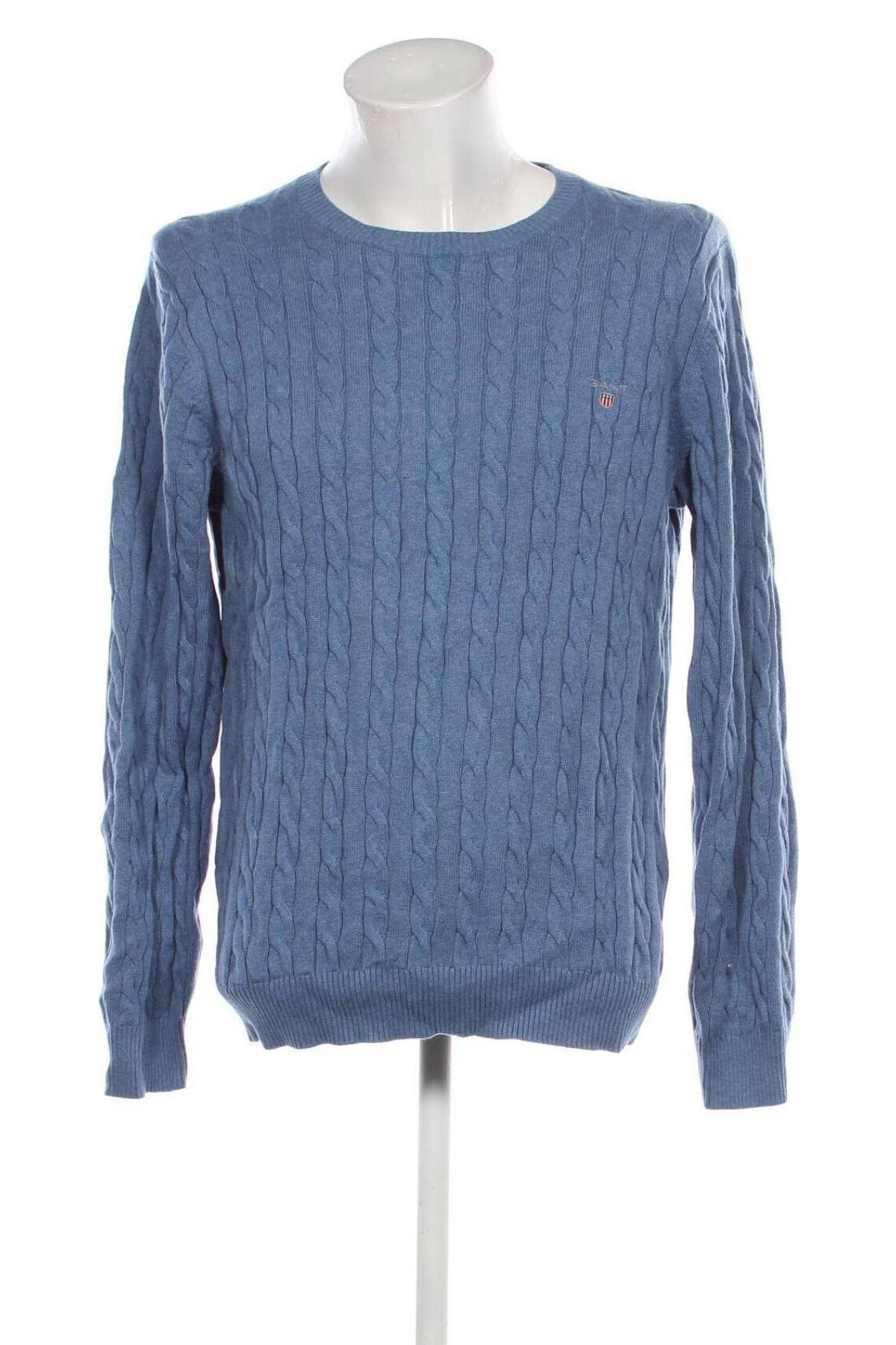 Herrenpullover Gant, Größe XXL, Farbe Blau, Preis 68,99 €