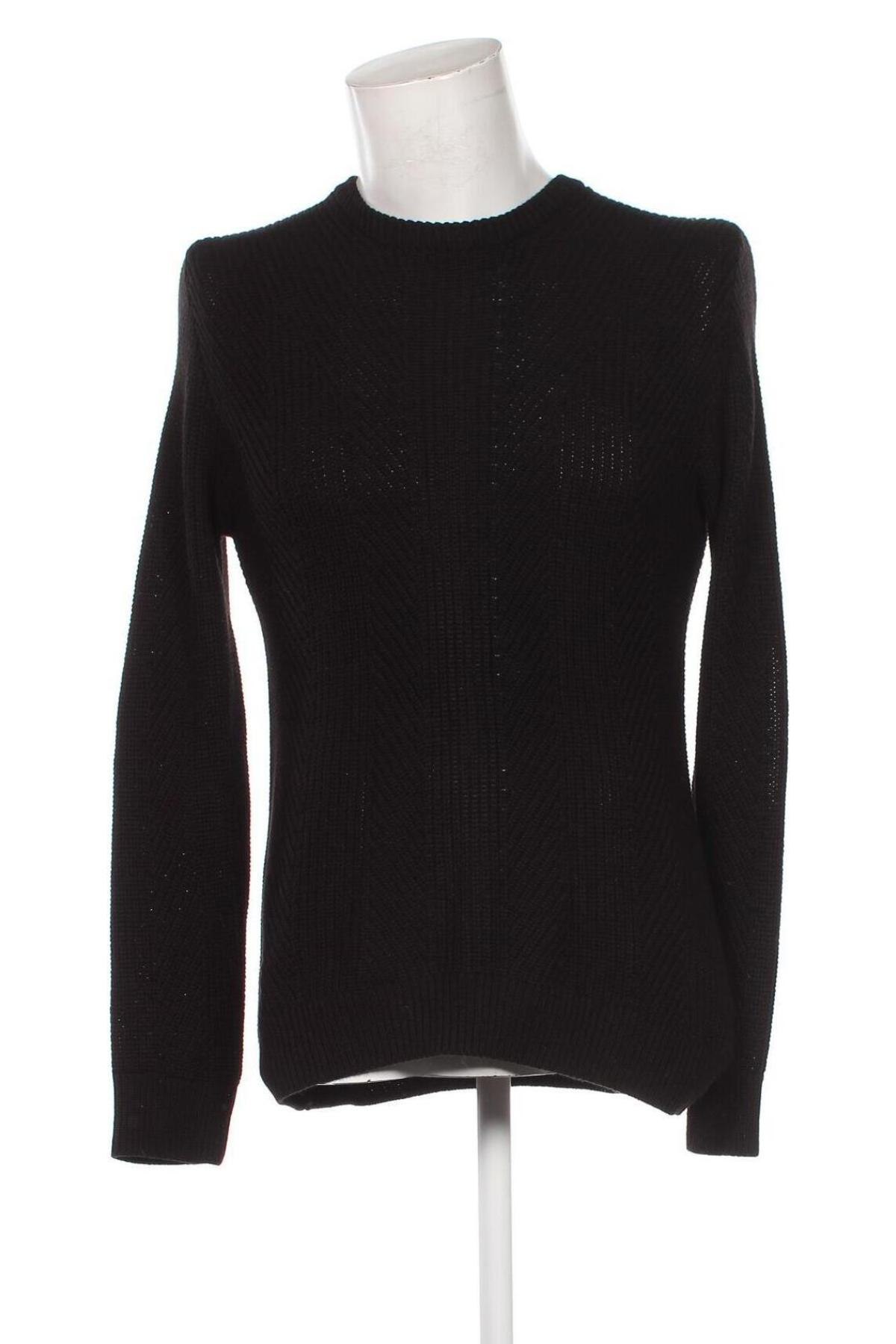 Herrenpullover H&M, Größe M, Farbe Schwarz, Preis 12,99 €