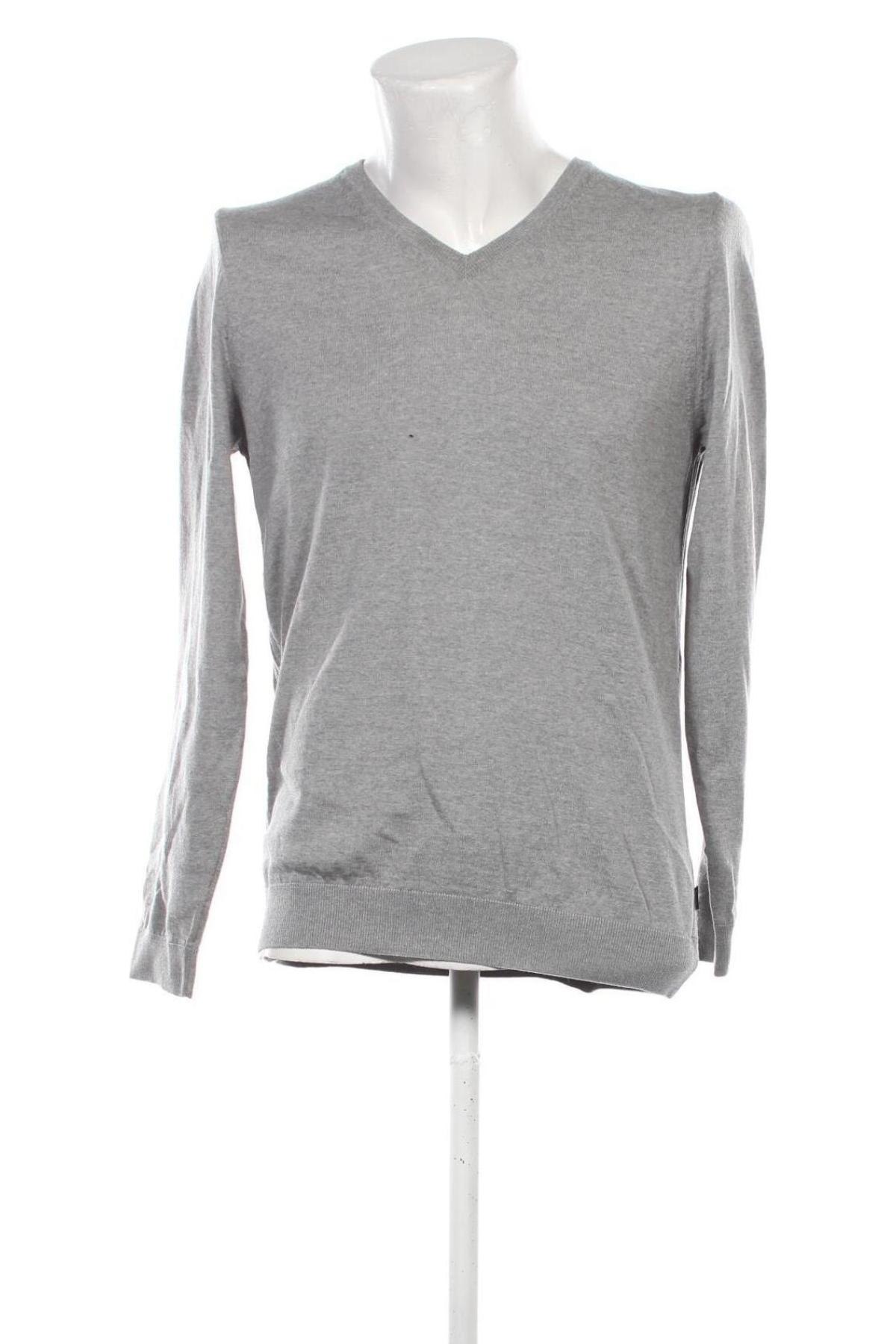 Herrenpullover Hugo Boss, Größe M, Farbe Grau, Preis € 95,99