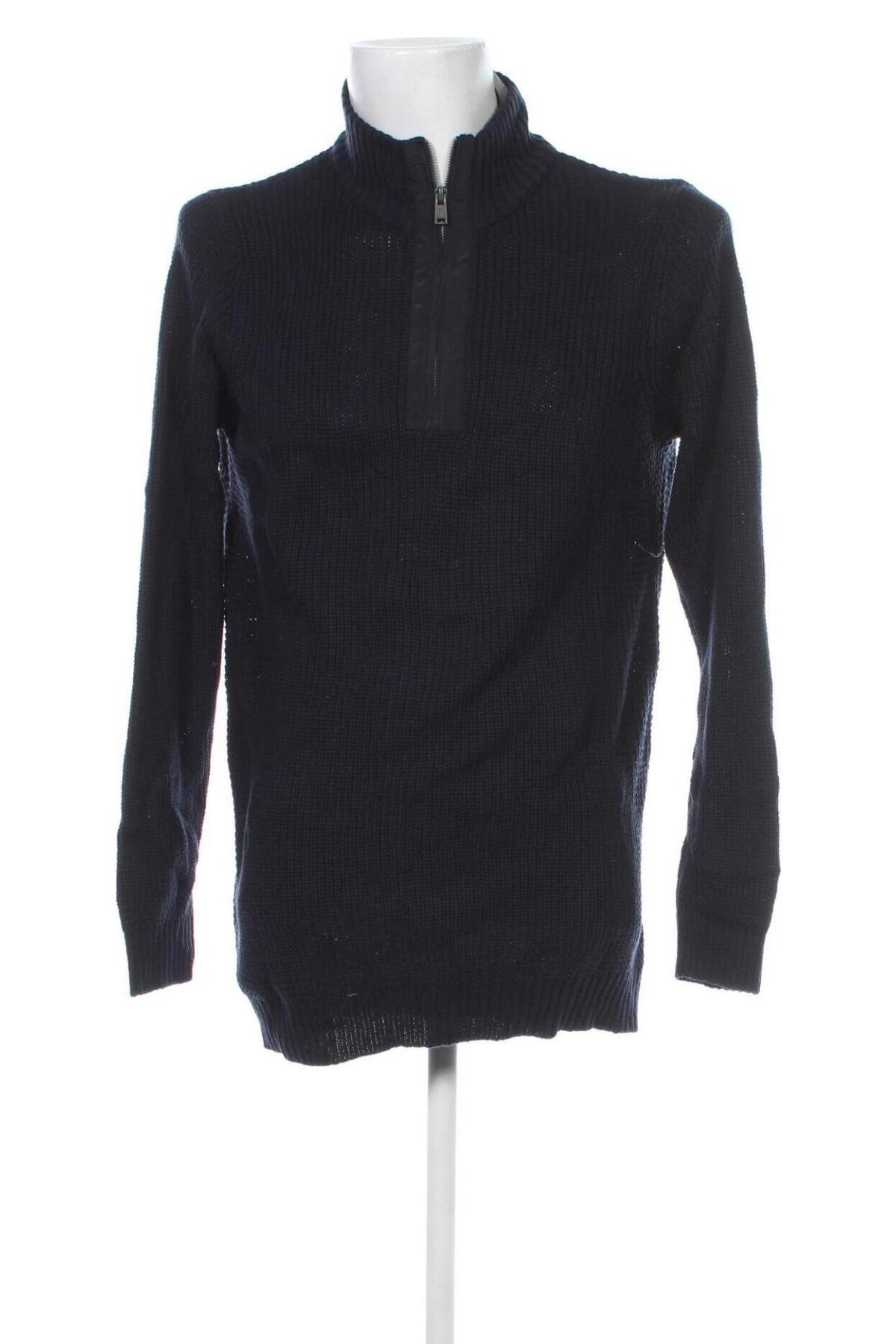 Herrenpullover Livergy, Größe L, Farbe Blau, Preis 16,49 €