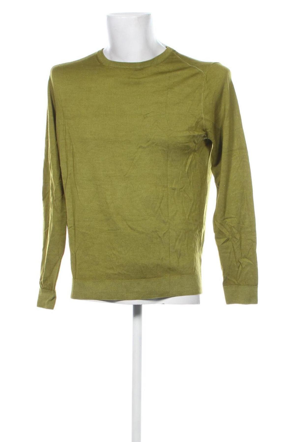 Herrenpullover Mey & Edlich, Größe L, Farbe Grün, Preis 38,49 €