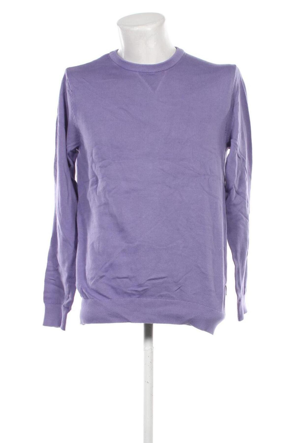 Herrenpullover ONLY, Größe L, Farbe Lila, Preis 14,99 €