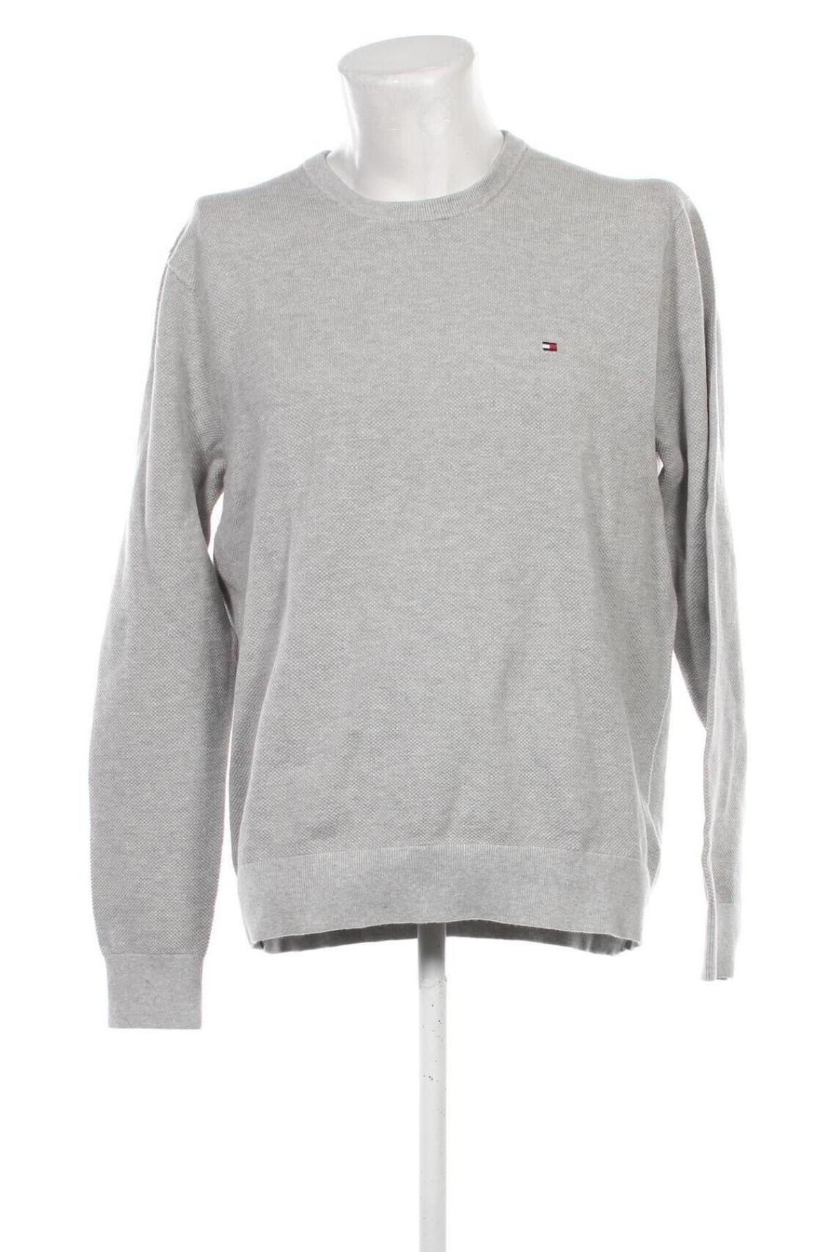 Herrenpullover Tommy Hilfiger, Größe XL, Farbe Grau, Preis 152,99 €