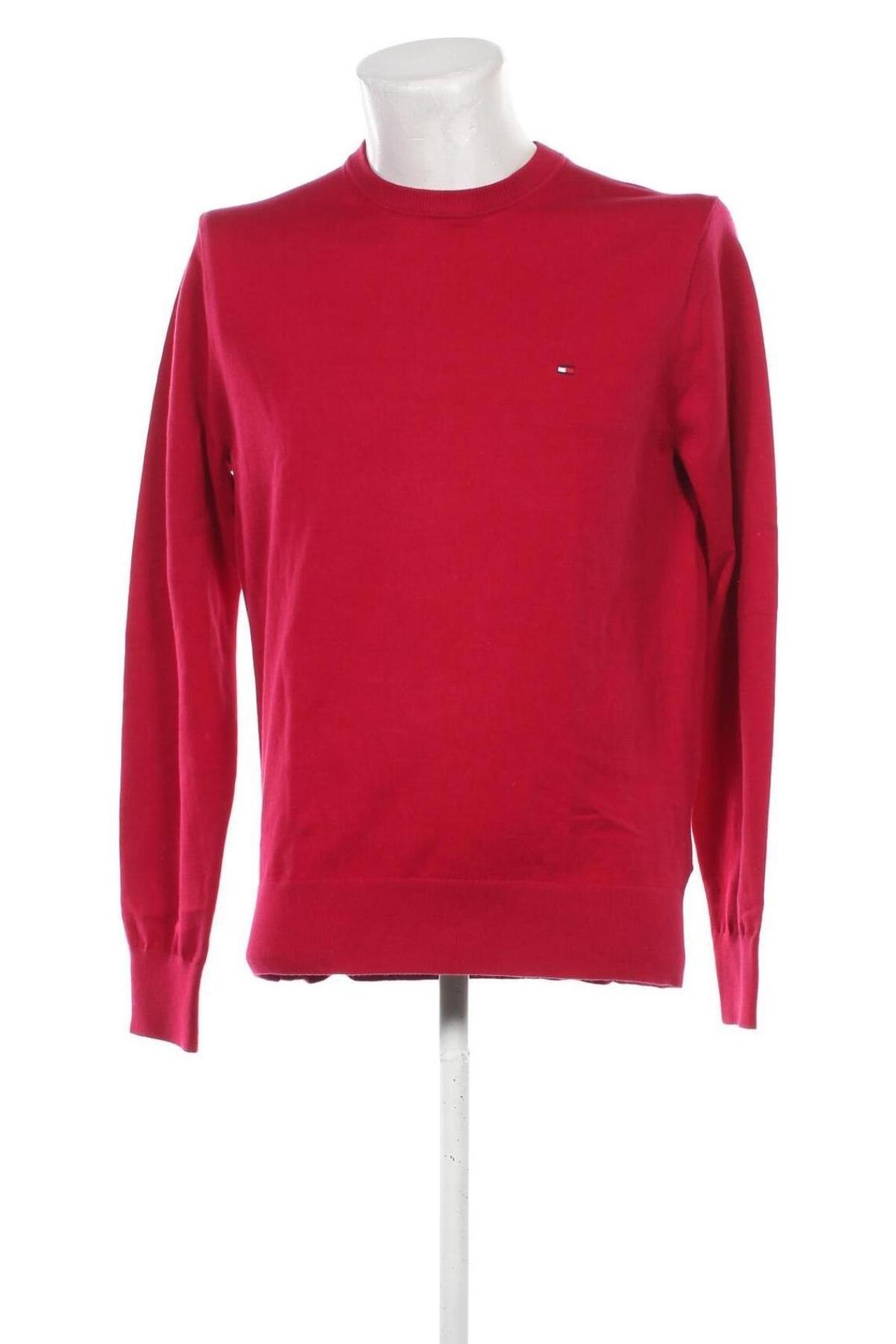 Herrenpullover Tommy Hilfiger, Größe L, Farbe Rot, Preis 152,99 €