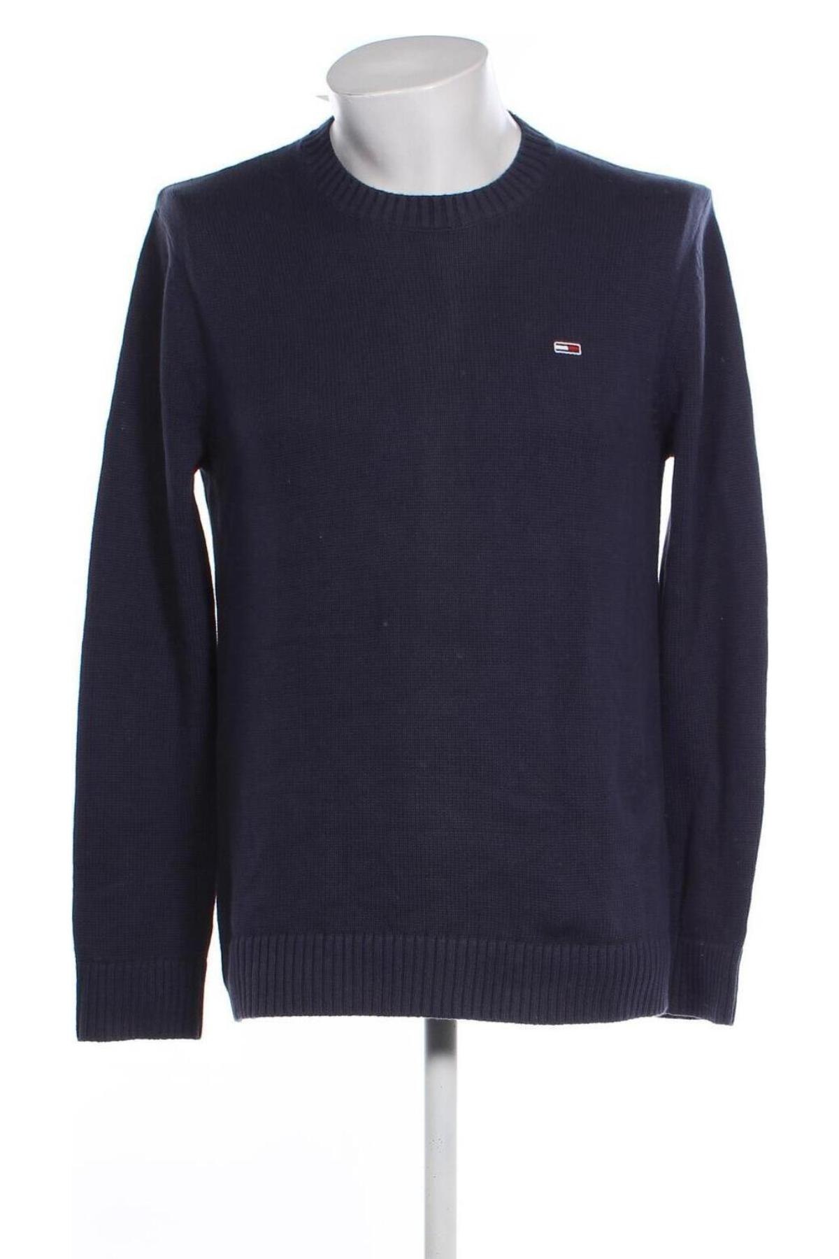 Męski sweter Tommy Hilfiger, Rozmiar S, Kolor Niebieski, Cena 452,99 zł