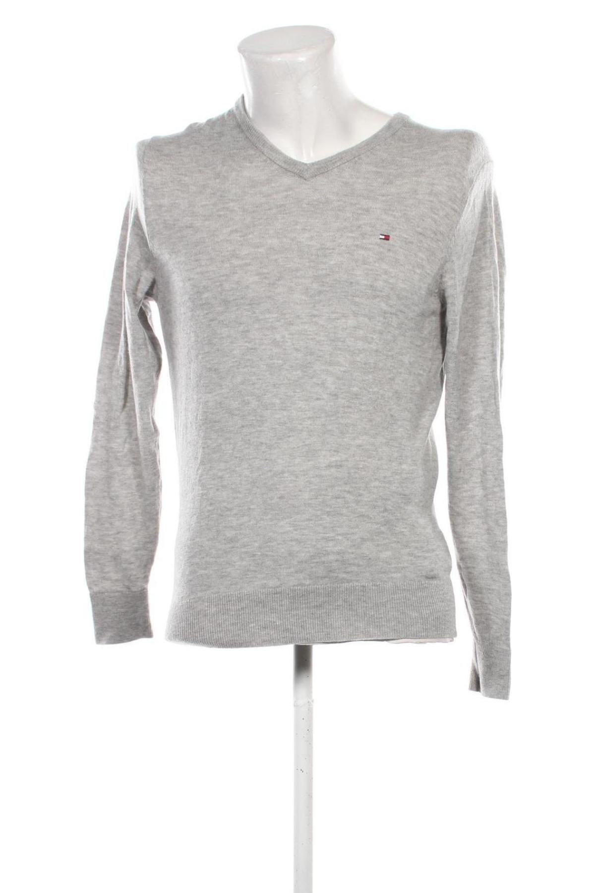 Herrenpullover Tommy Hilfiger, Größe S, Farbe Grau, Preis 61,99 €