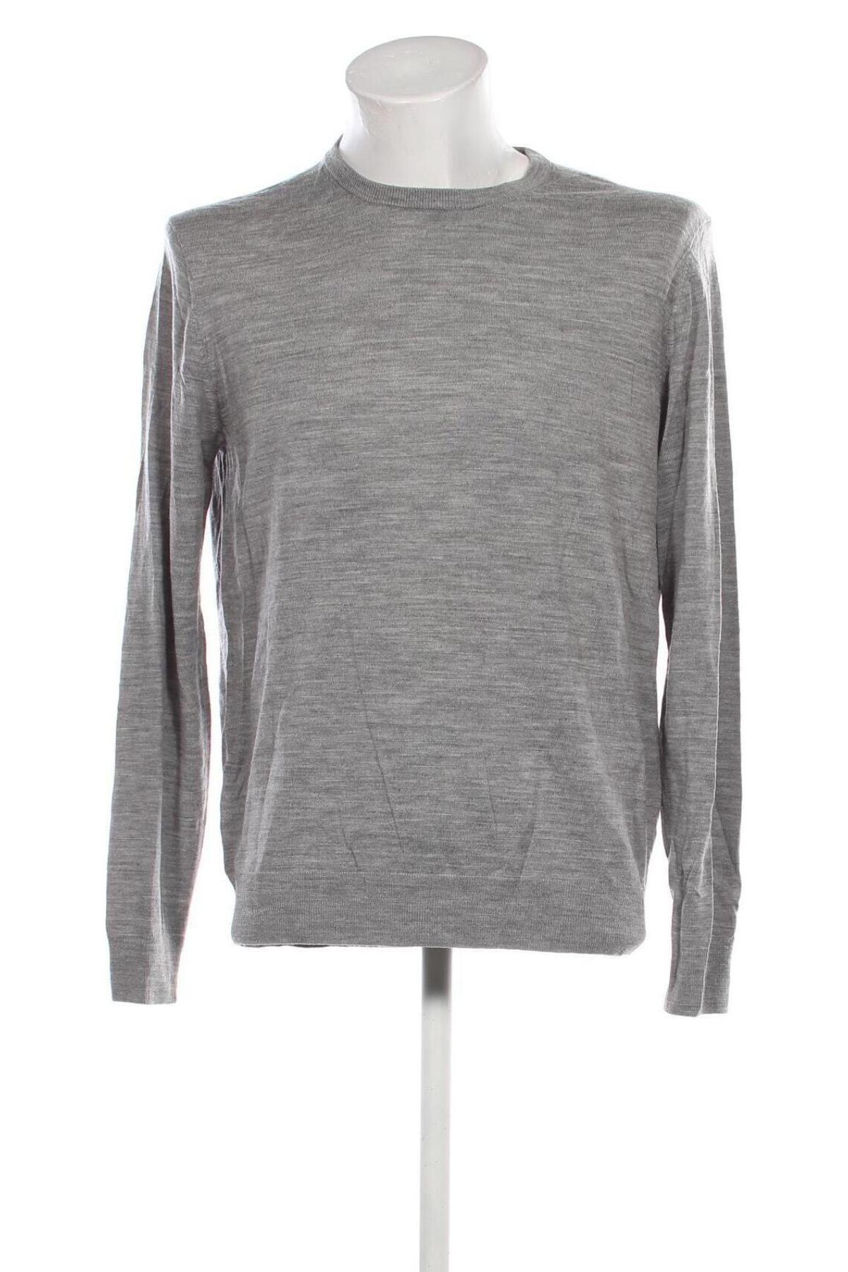 Herrenpullover Uniqlo, Größe L, Farbe Grau, Preis € 33,99