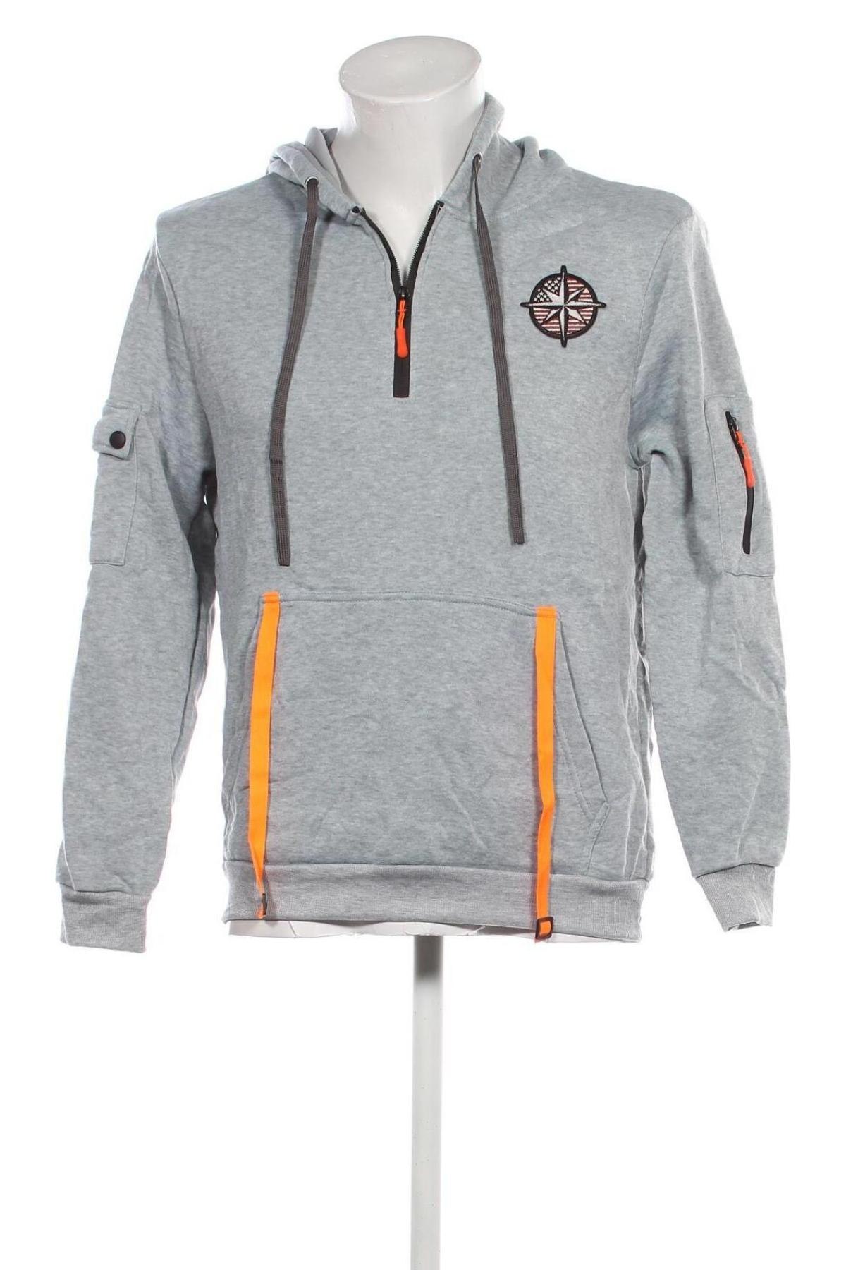 Herren Sweatshirt, Größe M, Farbe Grau, Preis 16,99 €