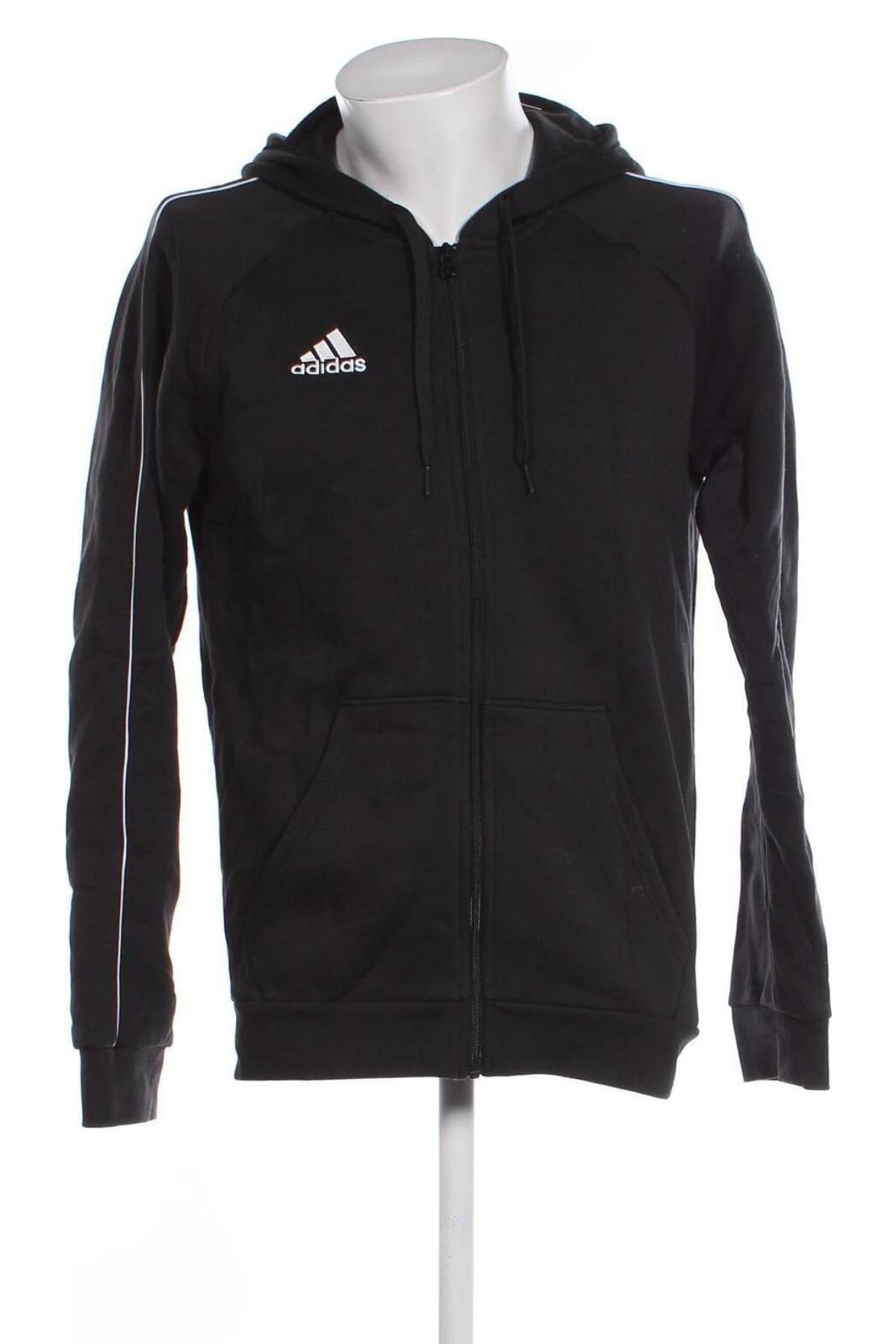 Herren Sweatshirt Adidas, Größe M, Farbe Schwarz, Preis 31,99 €