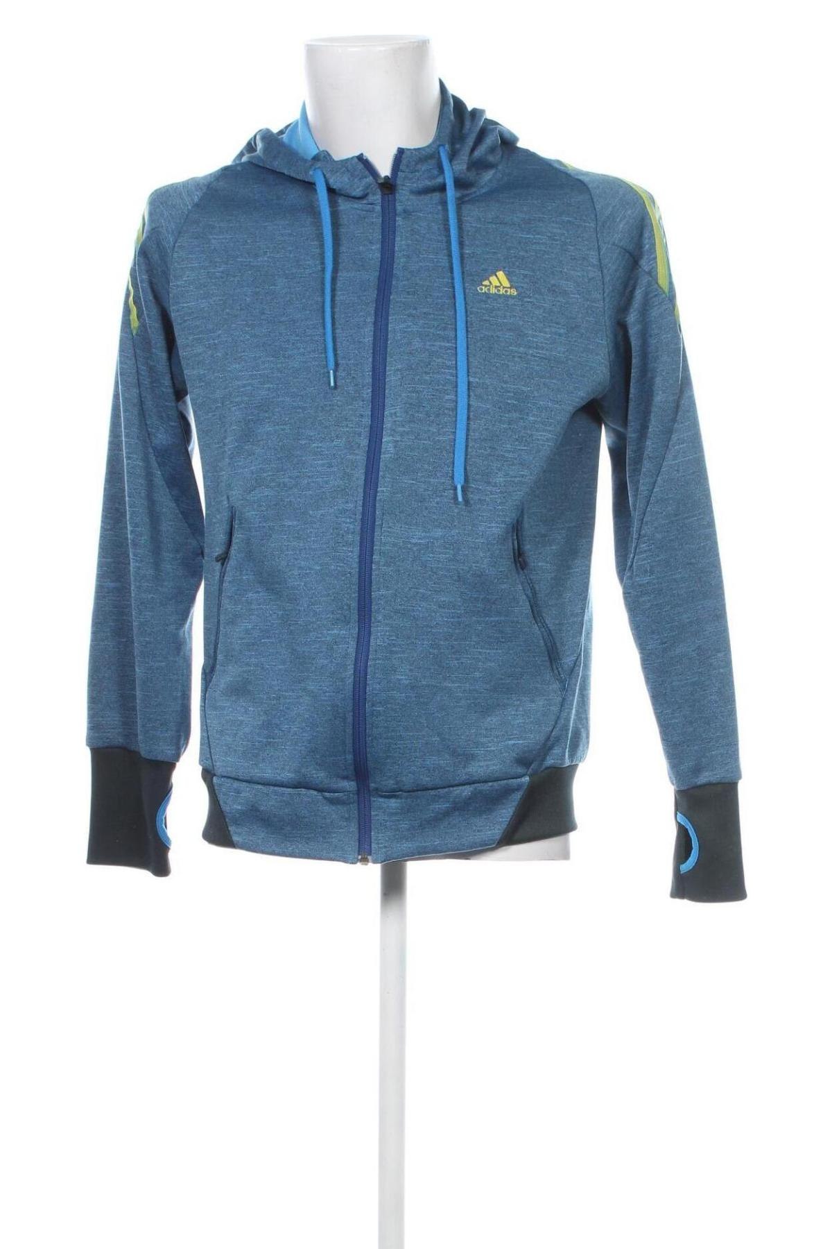 Herren Sweatshirt Adidas, Größe L, Farbe Blau, Preis € 38,49