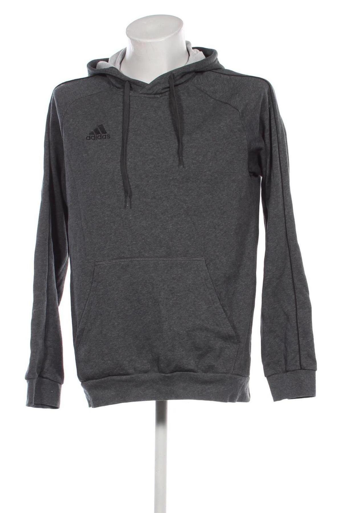 Herren Sweatshirt Adidas, Größe L, Farbe Grau, Preis € 33,99