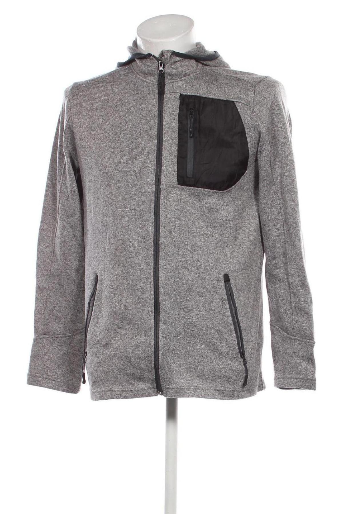 Herren Sweatshirt Crivit, Größe L, Farbe Grau, Preis 20,99 €