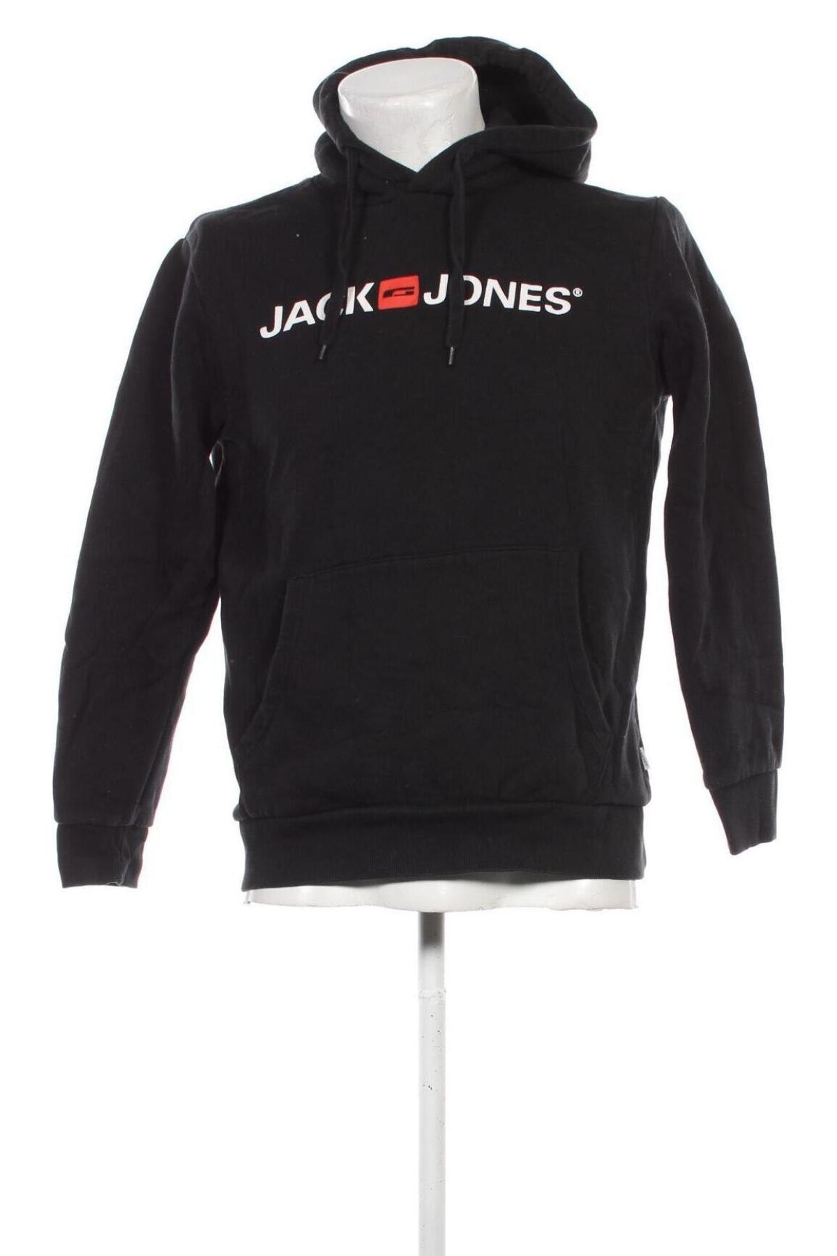 Мъжки суичър Jack & Jones, Размер L, Цвят Черен, Цена 23,99 лв.