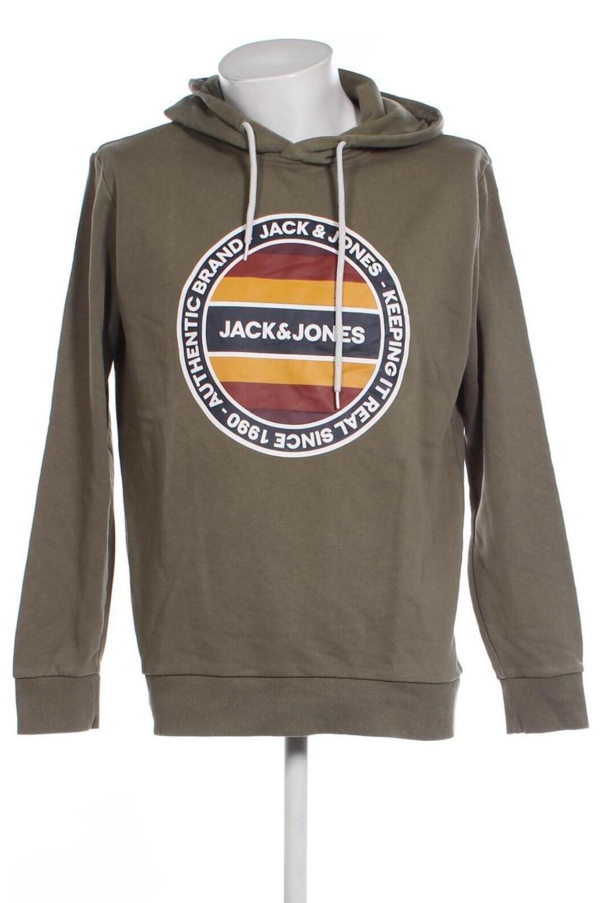 Pánska mikina  Jack & Jones, Veľkosť XL, Farba Zelená, Cena  14,95 €