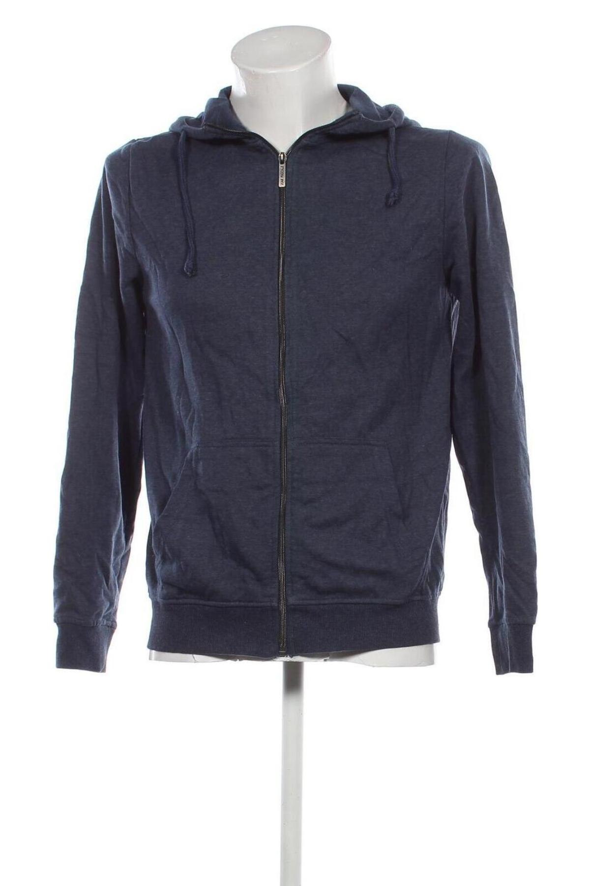 Herren Sweatshirt Jean Pascale, Größe M, Farbe Blau, Preis 27,49 €