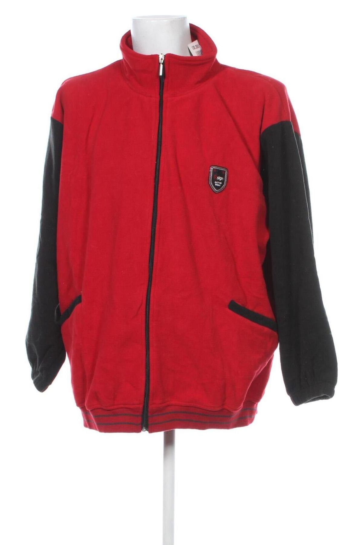 Herren Sportjacke, Größe 4XL, Farbe Rot, Preis € 20,99