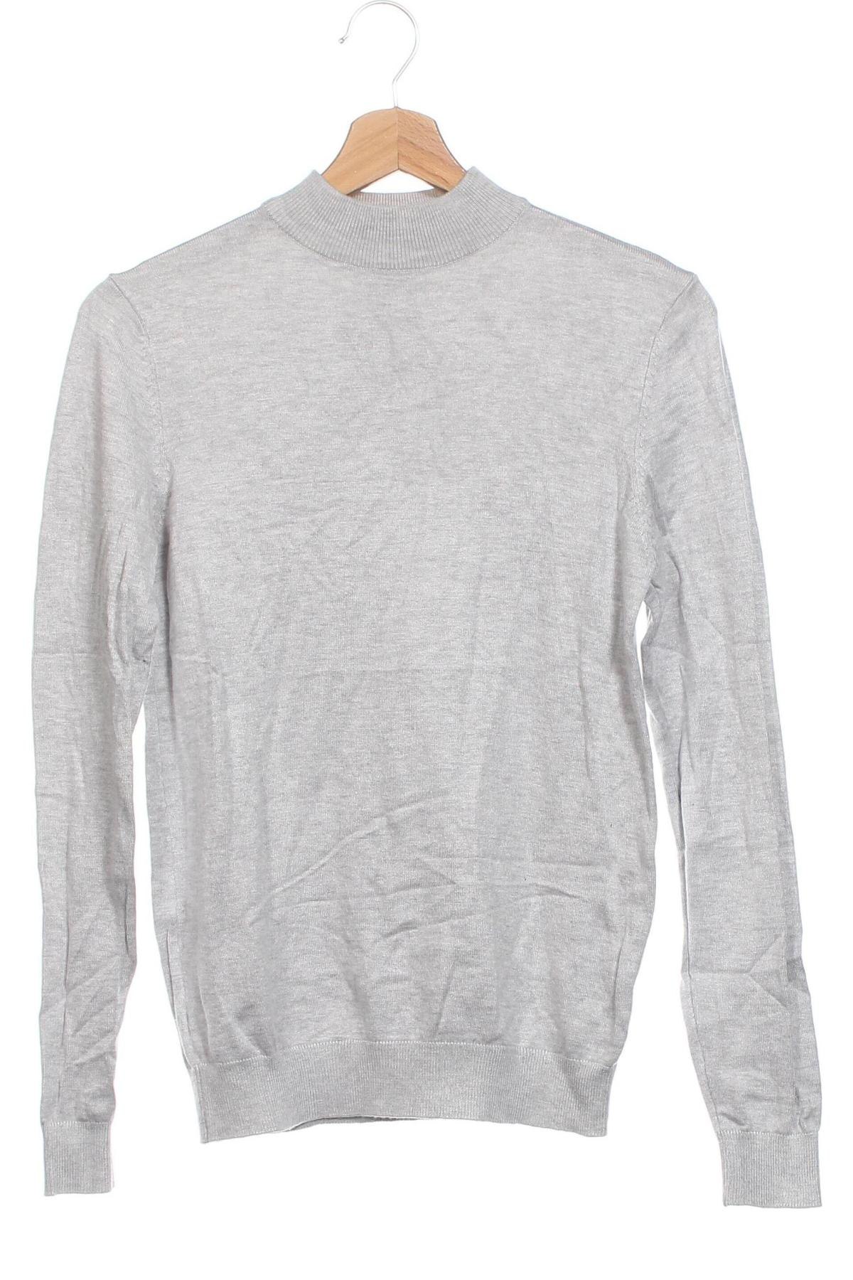 Herren Rollkragen Pull&Bear, Größe XS, Farbe Grau, Preis 12,28 €