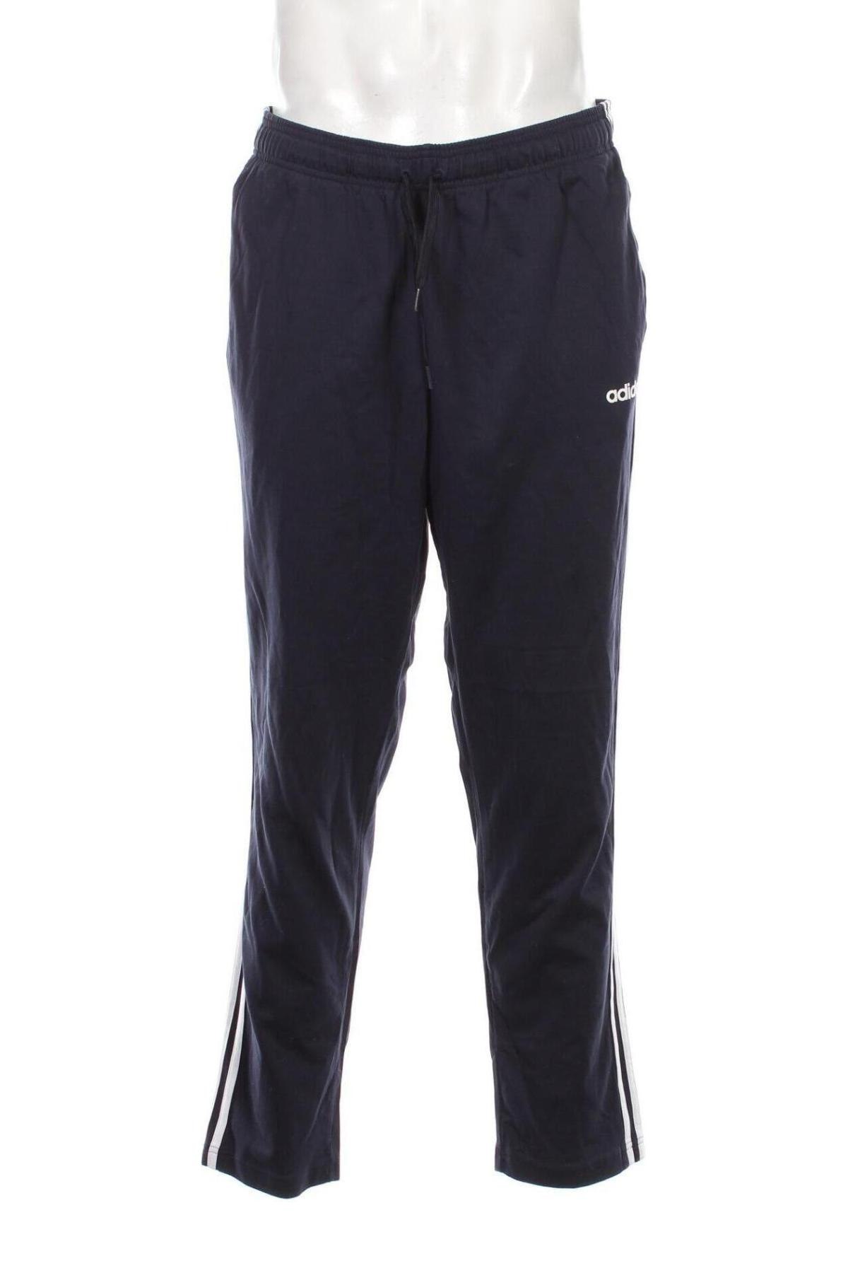 Pantaloni trening de bărbați Adidas, Mărime XL, Culoare Albastru, Preț 157,99 Lei