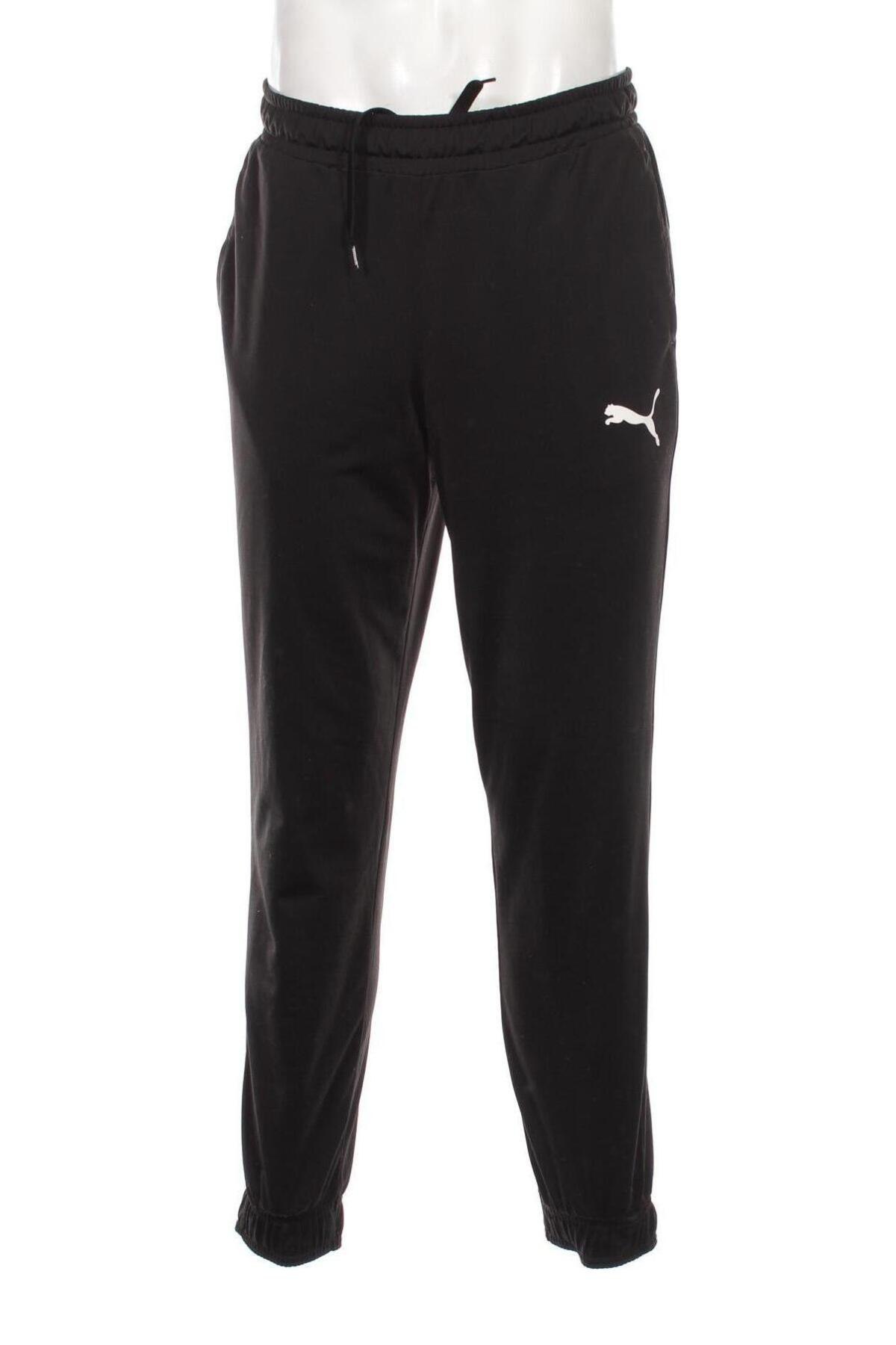 Pantaloni trening de bărbați PUMA, Mărime M, Culoare Negru, Preț 157,99 Lei