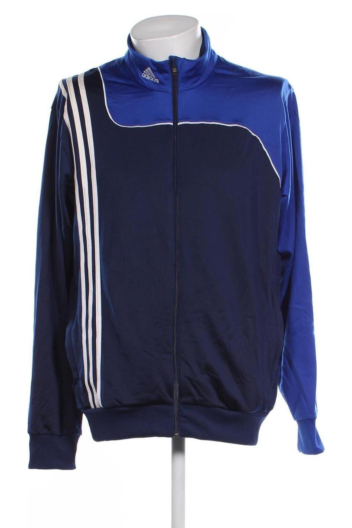 Herren Sportoberteil Adidas, Größe L, Farbe Blau, Preis 27,99 €