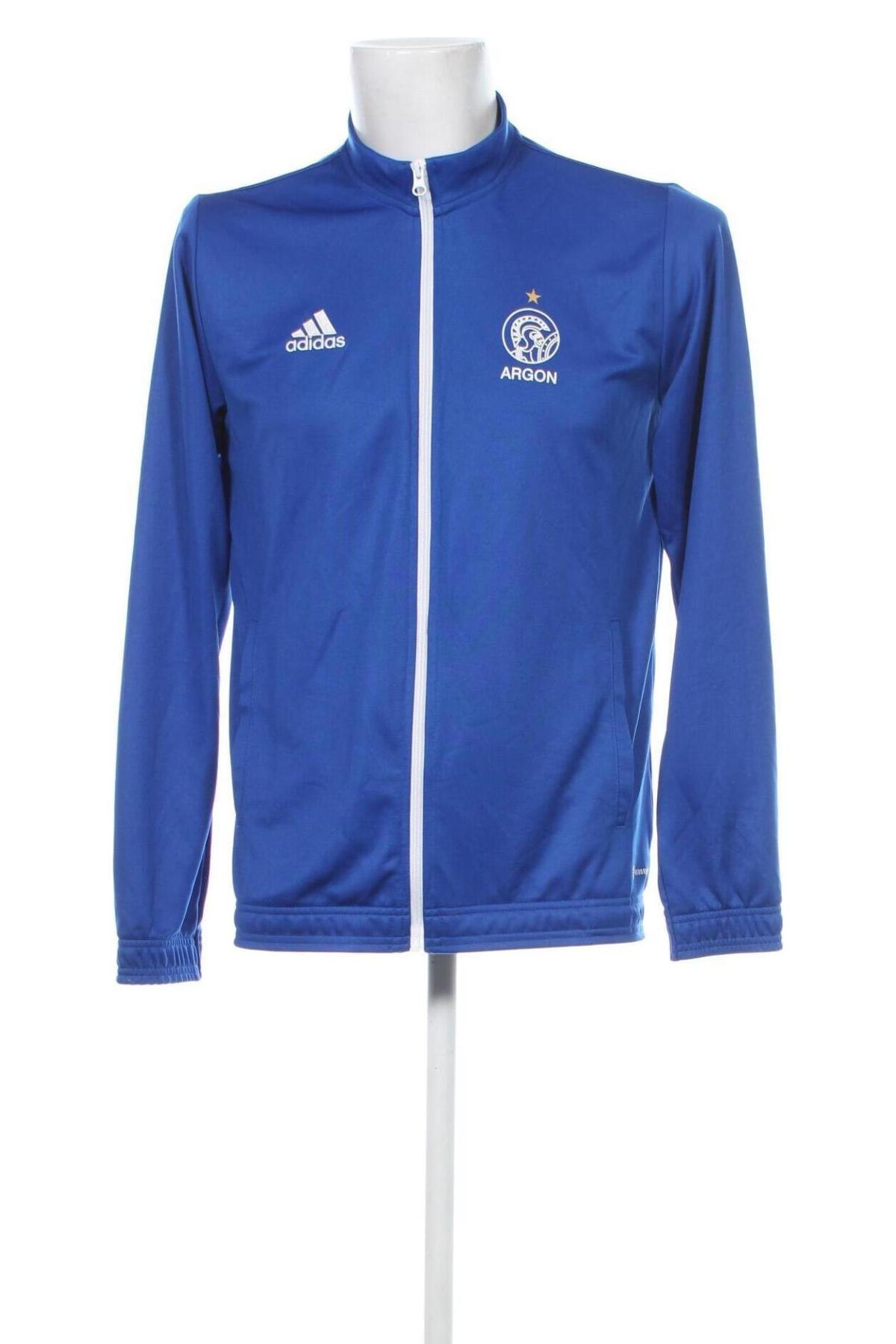 Bluză trening de bărbați Adidas, Mărime L, Culoare Albastru, Preț 157,99 Lei