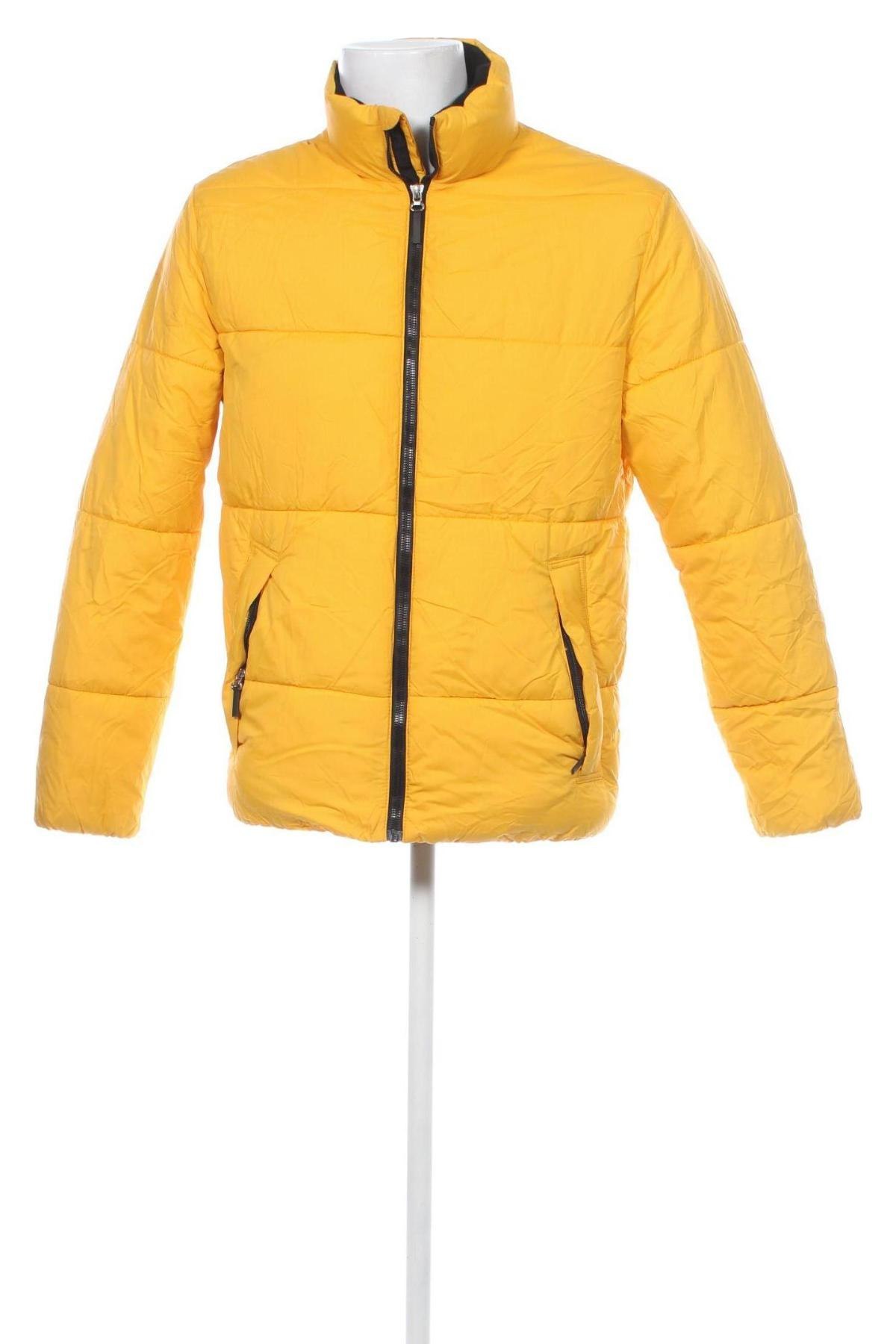 Herrenjacke H&M L.O.G.G., Größe S, Farbe Gelb, Preis € 47,99