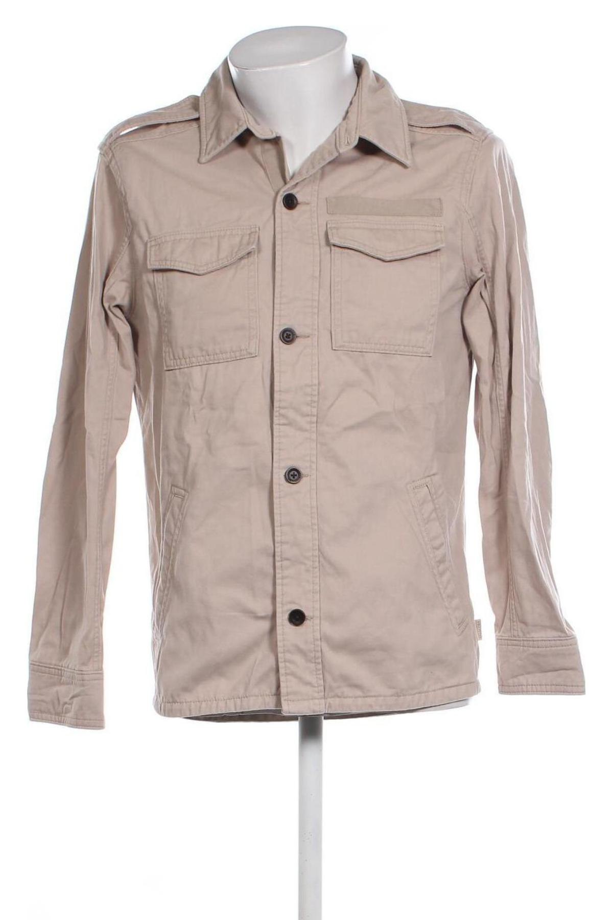 Herrenjacke Hollister, Größe S, Farbe Beige, Preis € 33,02