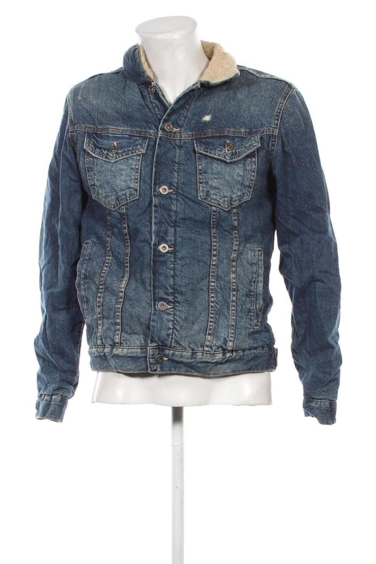 Herrenjacke Zara, Größe L, Farbe Blau, Preis 28,99 €