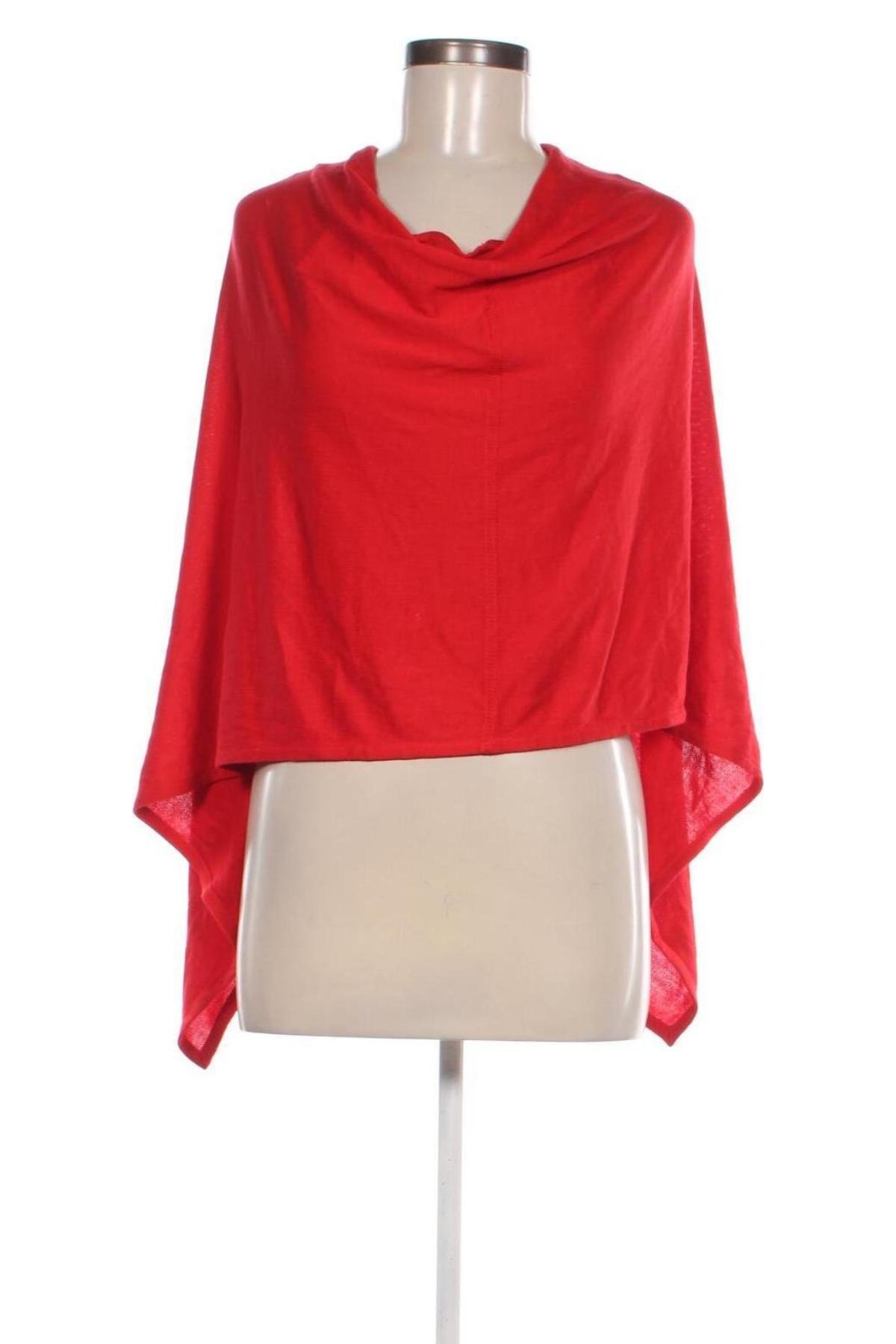 Poncho Devernois, Größe M, Farbe Rot, Preis 34,71 €