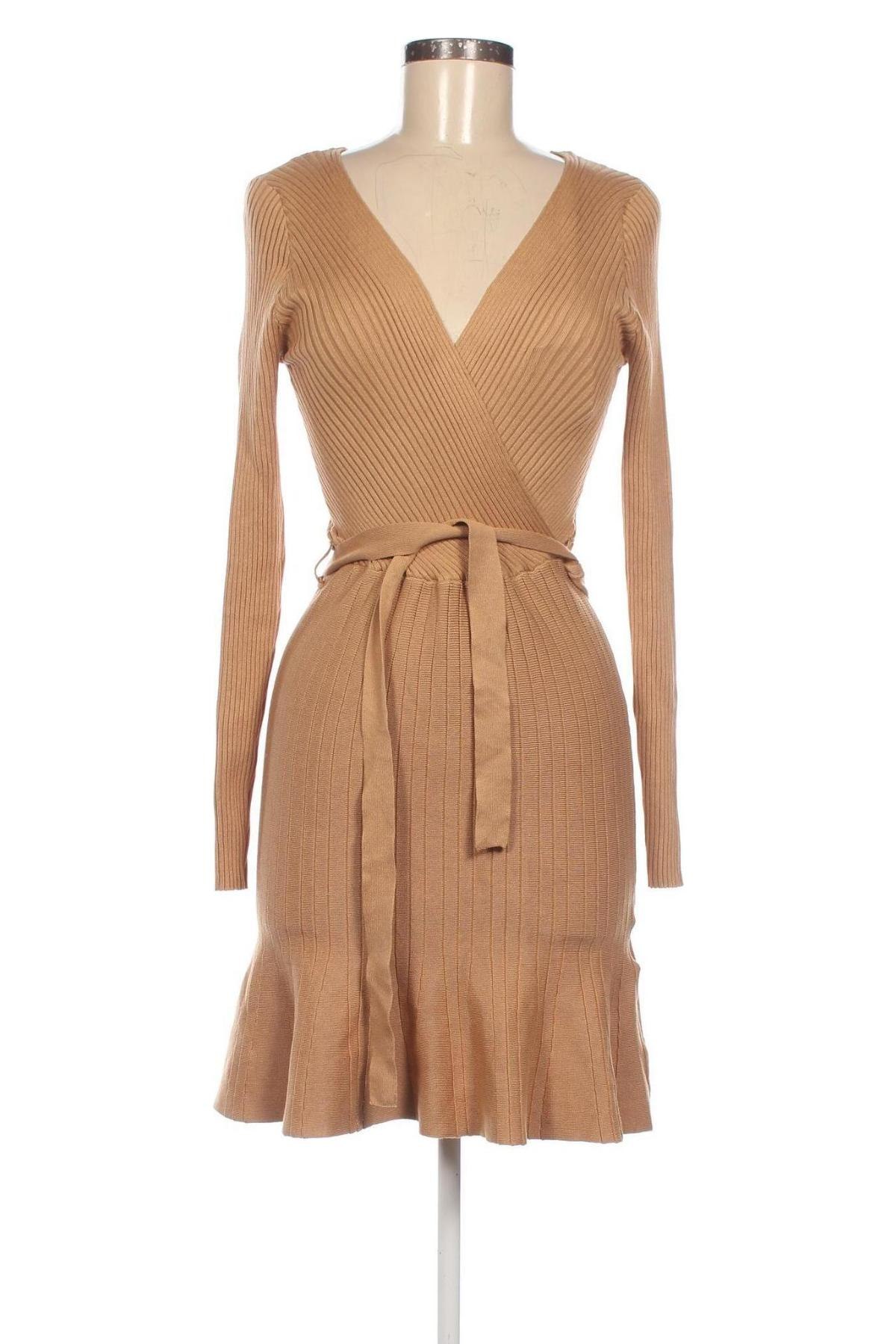 Kleid Amisu, Größe S, Farbe Beige, Preis 16,99 €