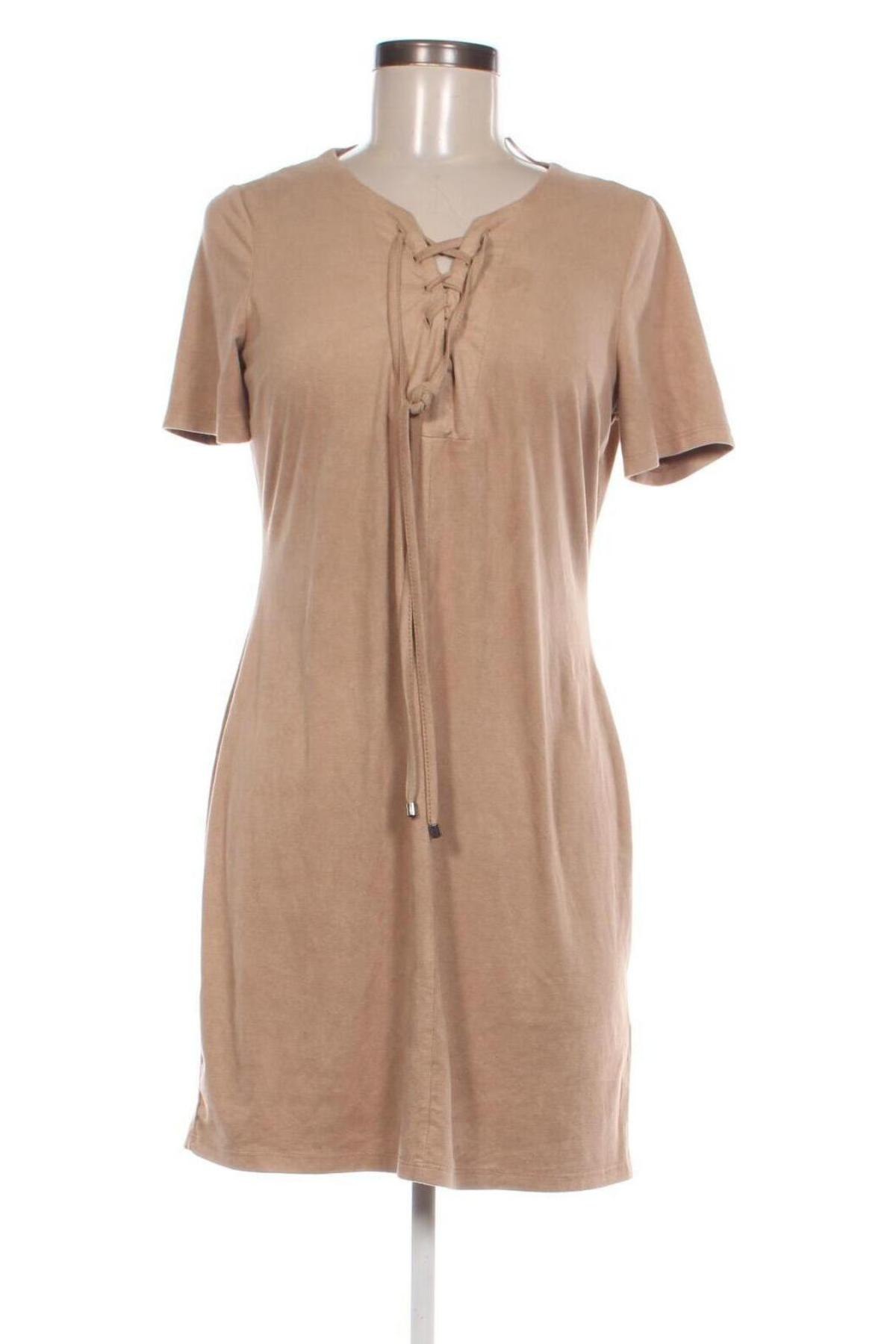 Kleid Atmosphere, Größe S, Farbe Beige, Preis 11,99 €