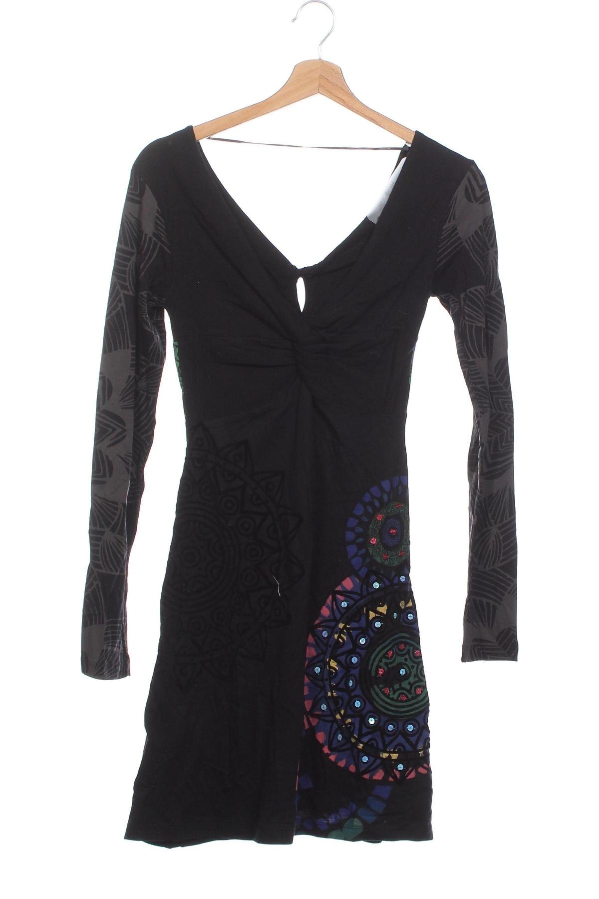 Kleid Desigual, Größe XS, Farbe Schwarz, Preis € 95,64