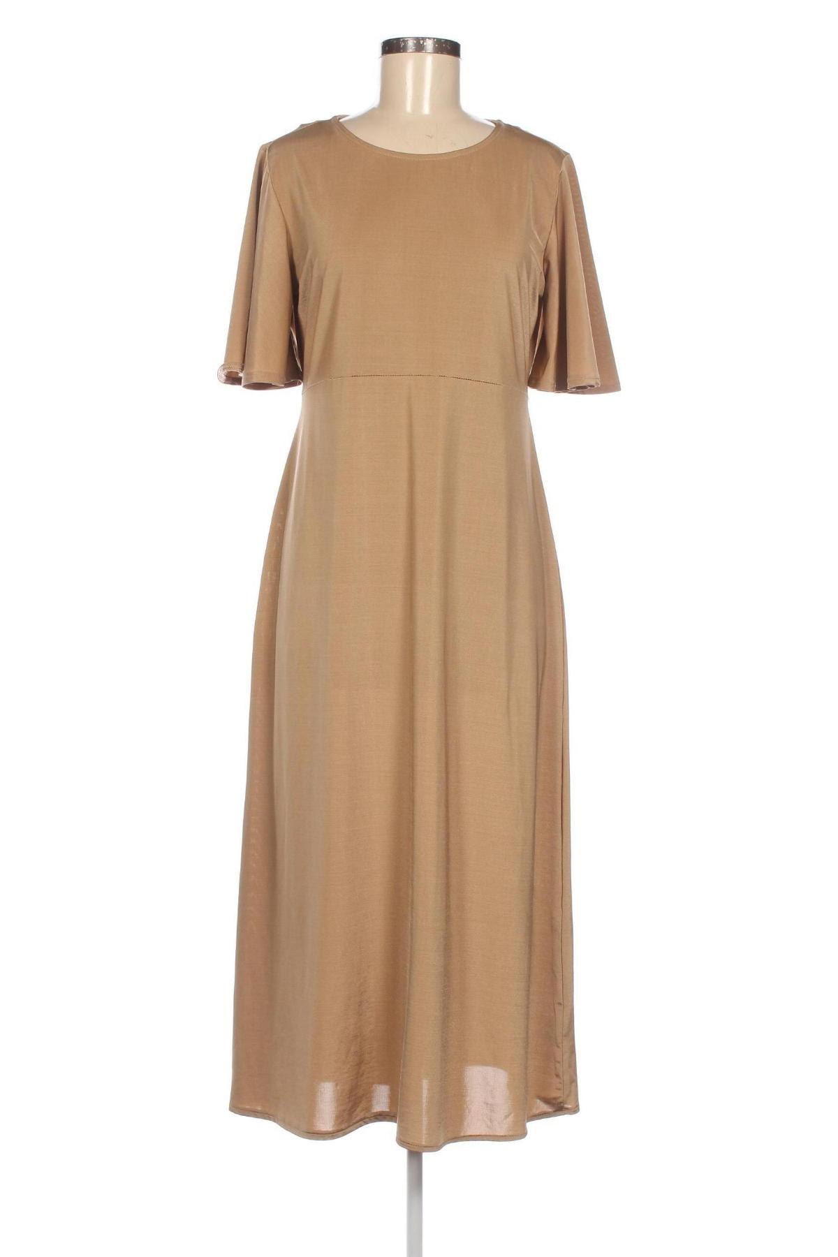 Kleid H&M, Größe L, Farbe Beige, Preis 20,49 €