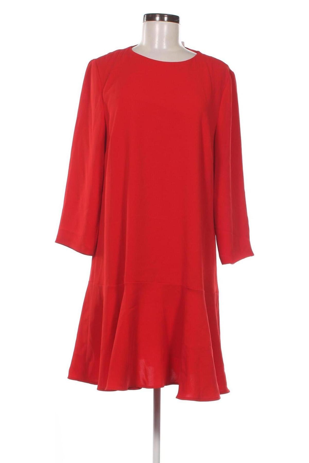 Kleid Hallhuber, Größe L, Farbe Rot, Preis 65,94 €