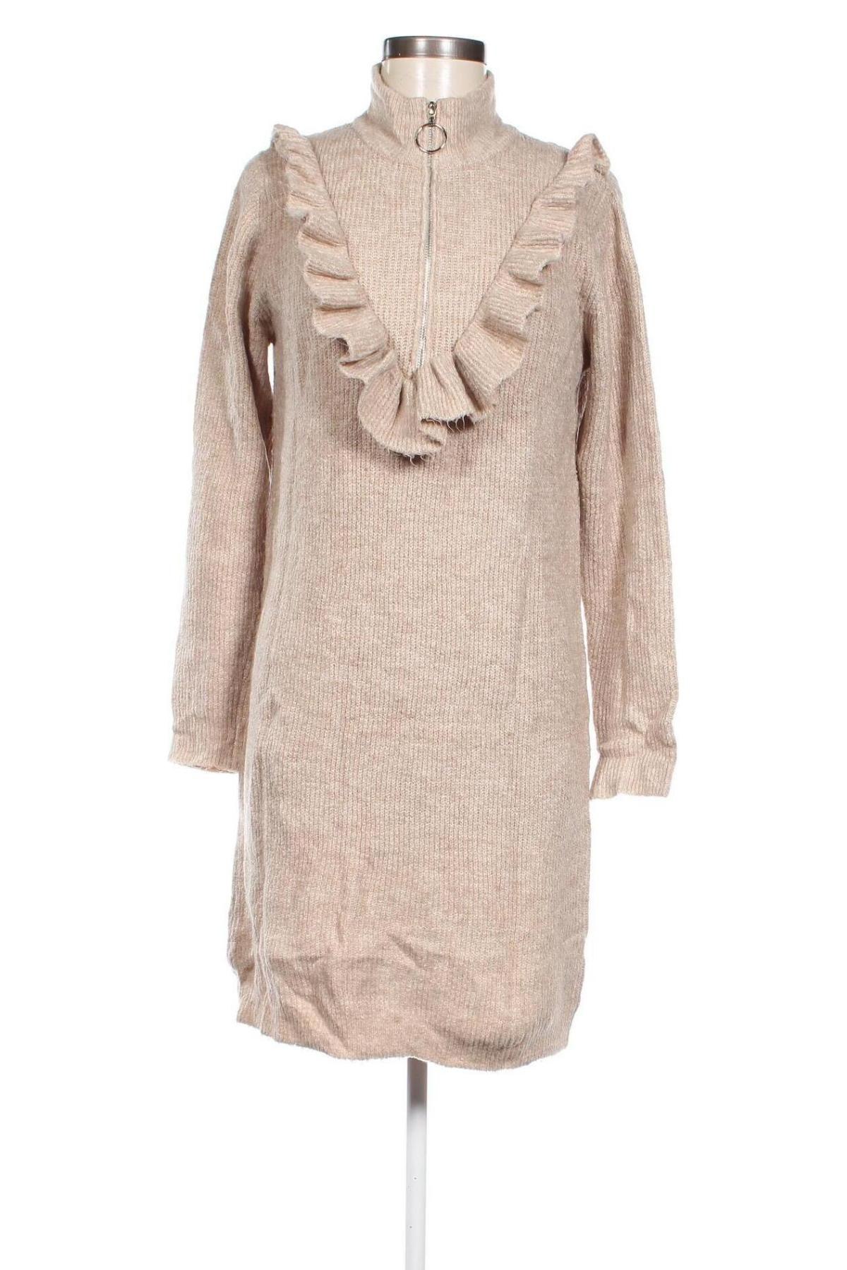 Kleid My Jewellery, Größe M, Farbe Beige, Preis 14,99 €