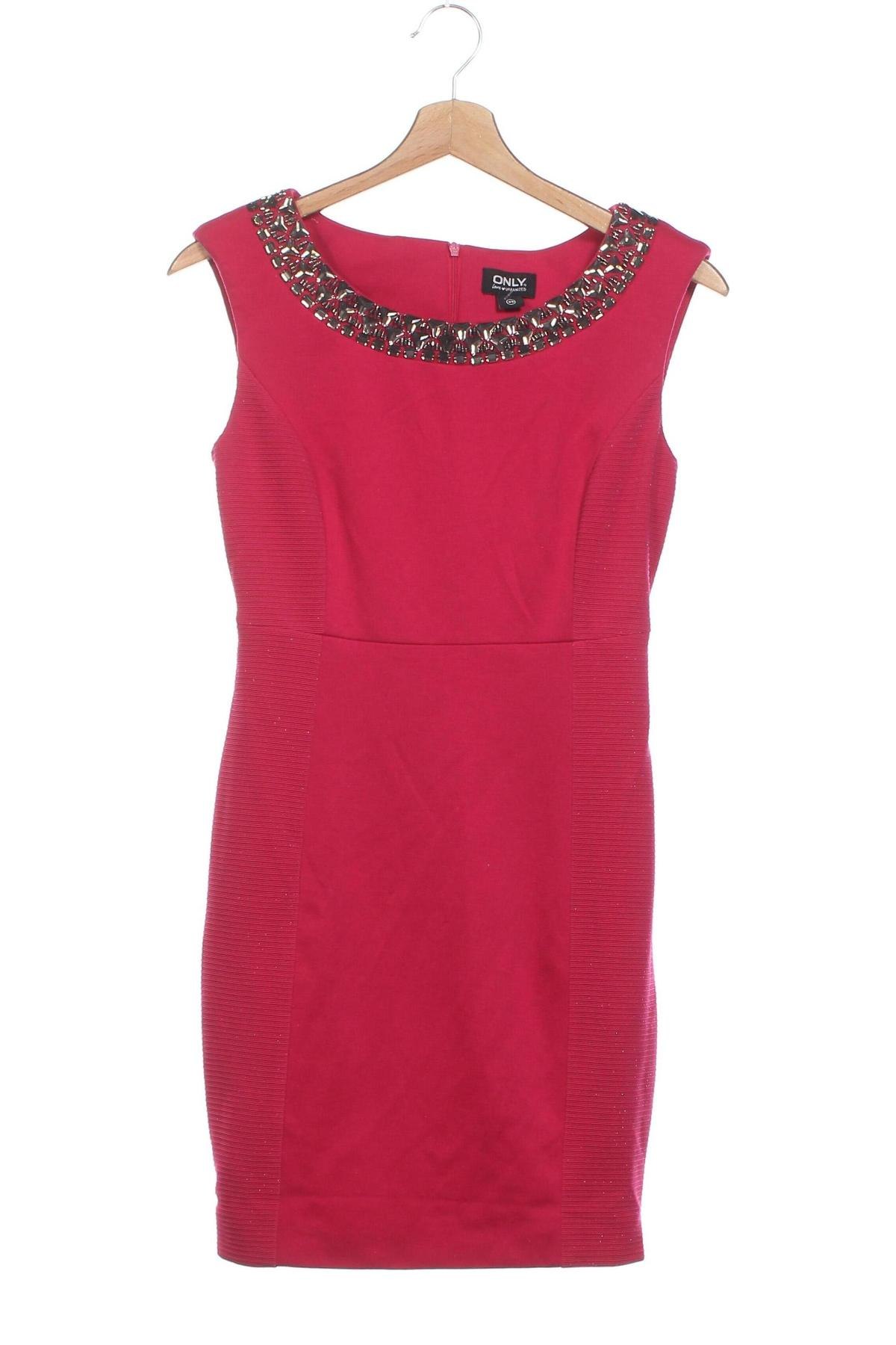 Kleid ONLY, Größe XS, Farbe Rosa, Preis 11,99 €