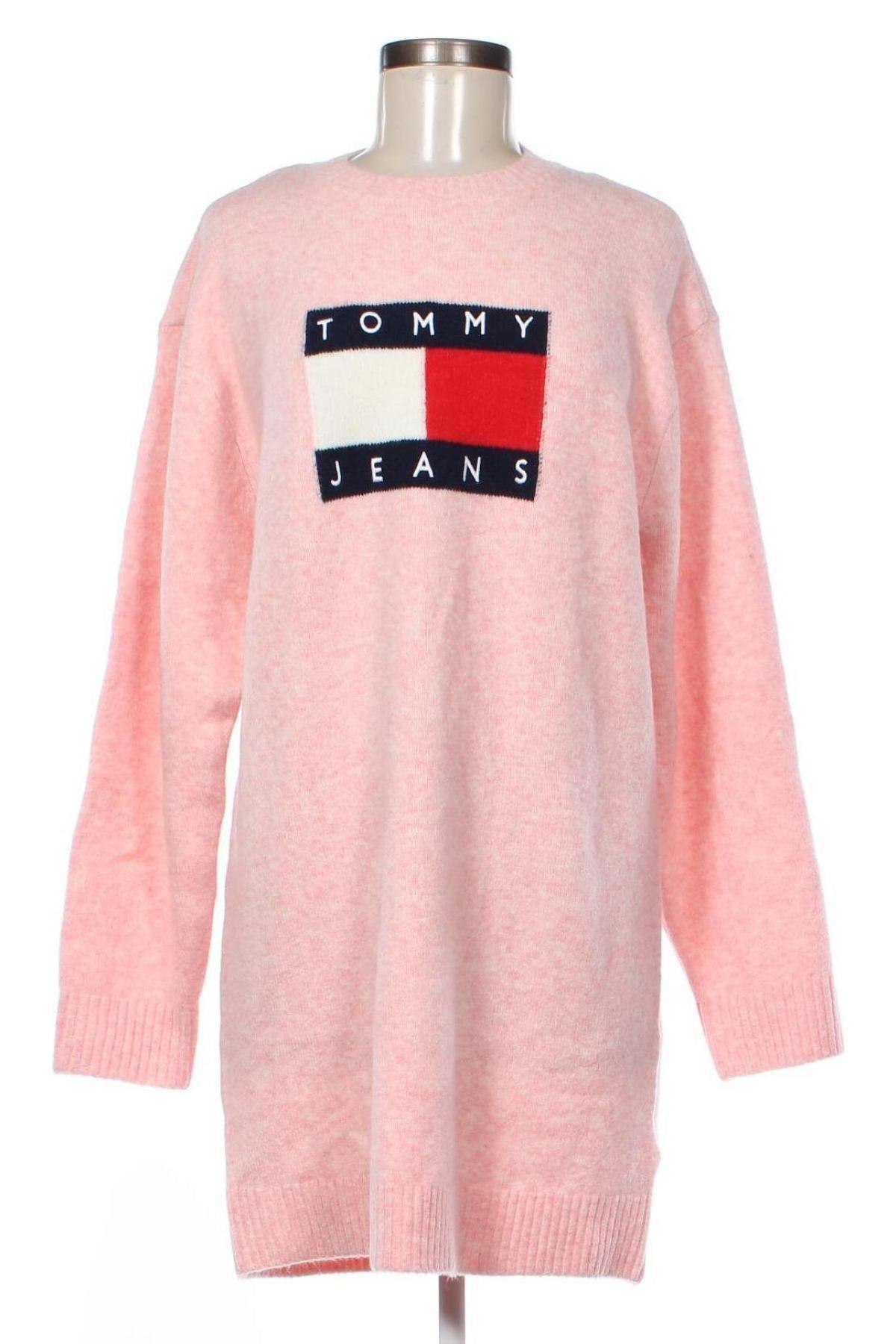 Φόρεμα Tommy Jeans, Μέγεθος M, Χρώμα Ρόζ , Τιμή 104,99 €