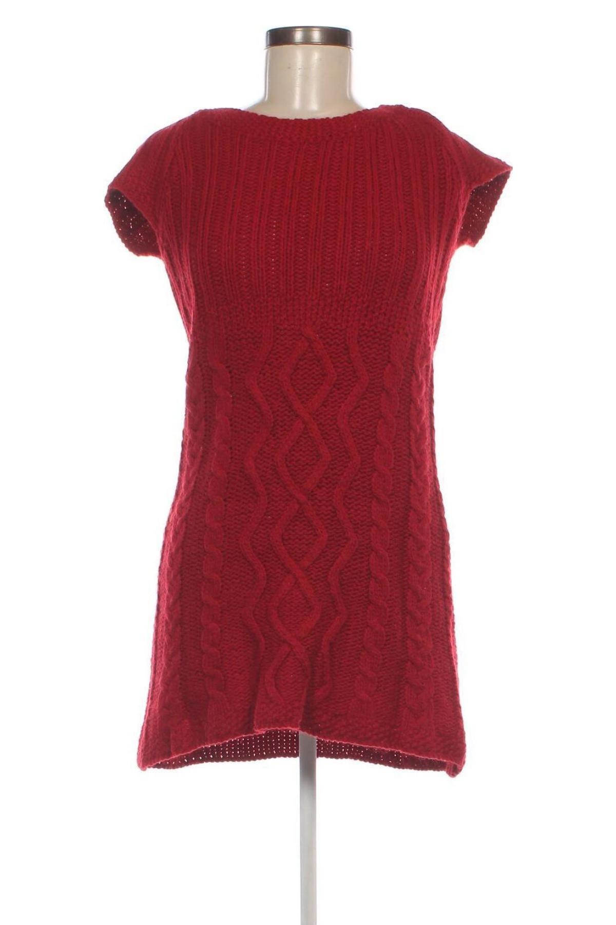 Sukienka Zara Knitwear, Rozmiar S, Kolor Czerwony, Cena 92,99 zł