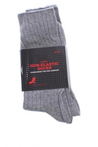 Κάλτσες Dressmann, Μέγεθος L, Χρώμα Γκρί, Τιμή 10,99 €