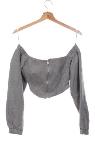 Damen Shirt Bershka, Größe M, Farbe Grau, Preis € 12,00