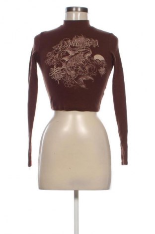 Női blúz Bershka, Méret S, Szín Barna, Ár 4 959 Ft