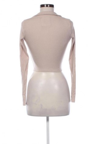 Damen Shirt Bershka, Größe S, Farbe Beige, Preis 10,00 €