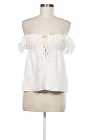 Damen Shirt Bershka, Größe XS, Farbe Weiß, Preis € 10,00