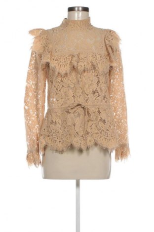 Női blúz Ganni, Méret S, Szín Bézs, Ár 17 355 Ft