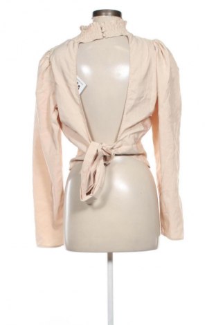 Дамска блуза Gina Tricot, Размер M, Цвят Бежов, Цена 27,68 €