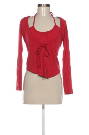 Női blúz Grama, Méret M, Szín Piros, Ár 7 025 Ft