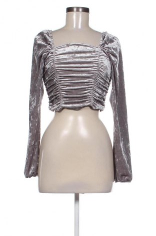 Damen Shirt H&M Divided, Größe S, Farbe Grau, Preis € 4,99